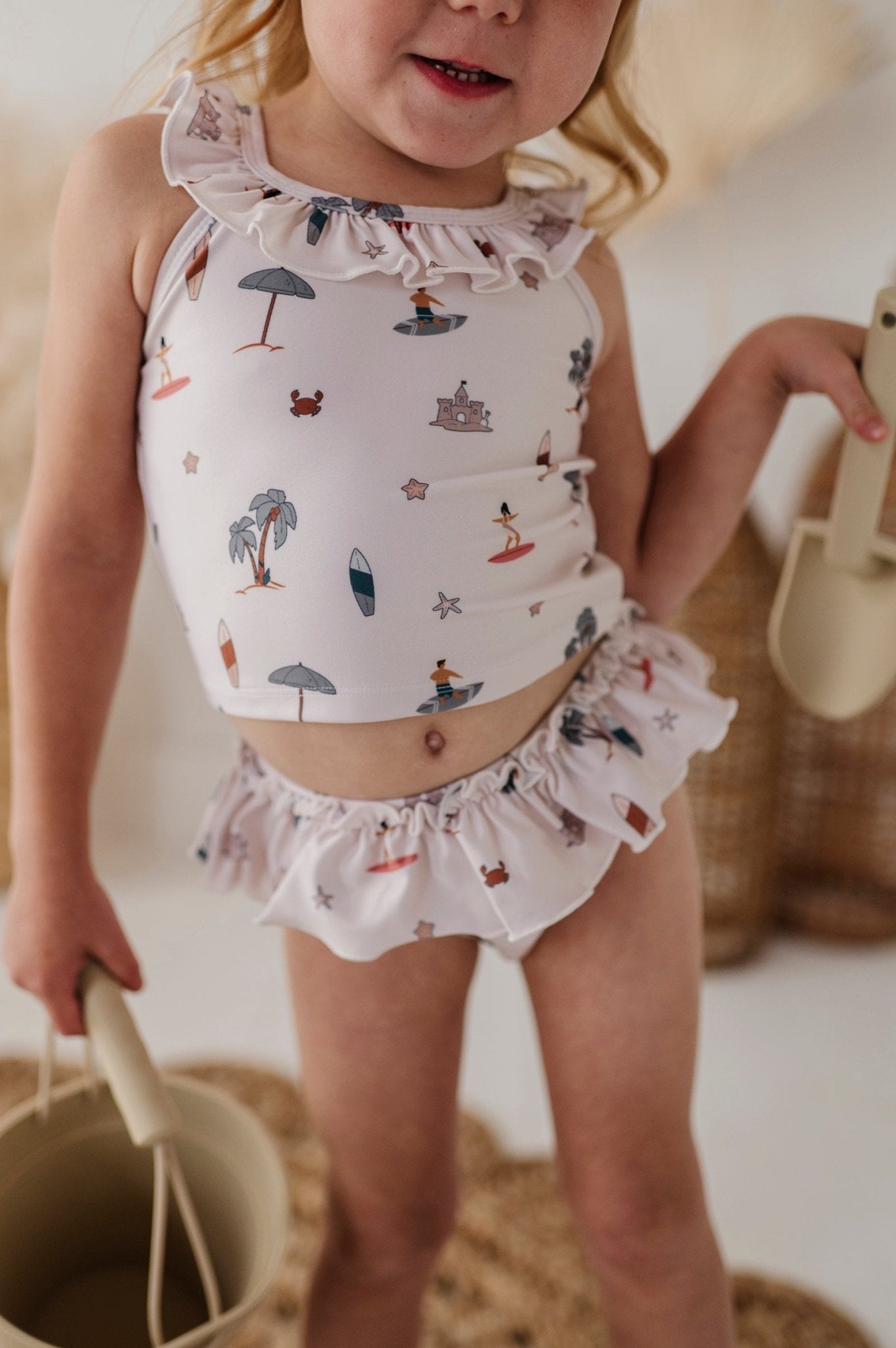 Girl's Two - Piece Tankini Swim Set - babysprouts clothing company