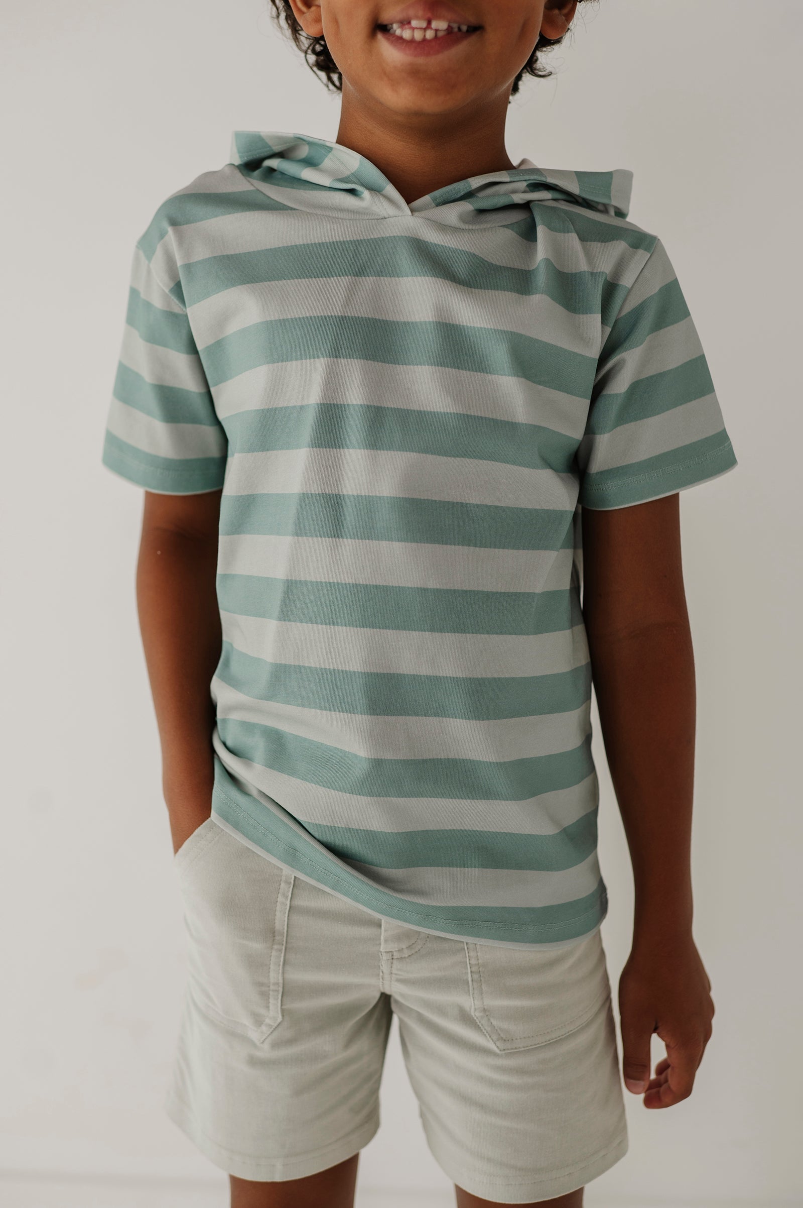 Short Sleeve Hoodie Pullover