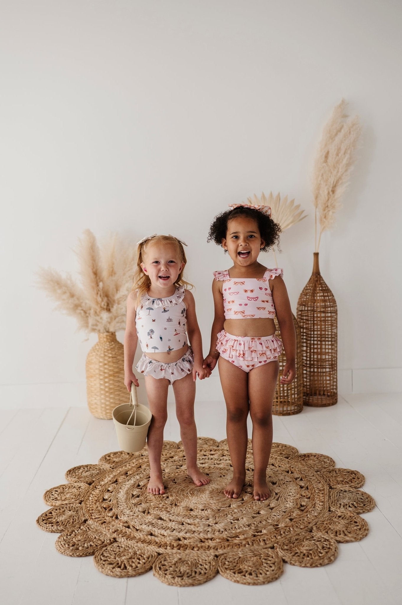 Girl's Two - Piece Tankini Swim Set - babysprouts clothing company