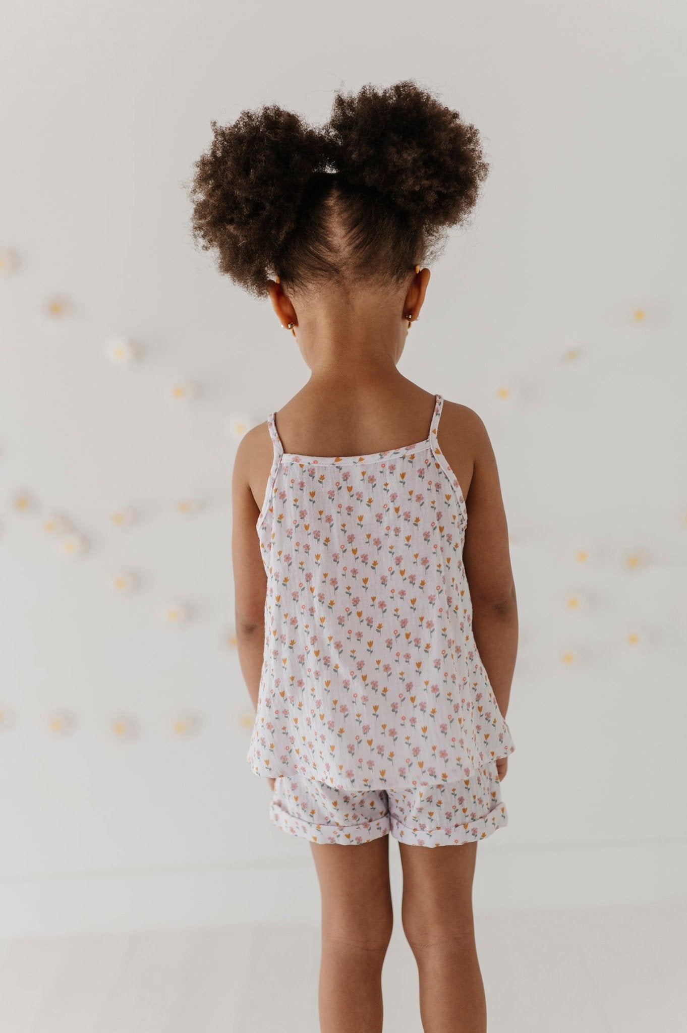 Girl's Gauze Tank & Short Set - babysprouts clothing company