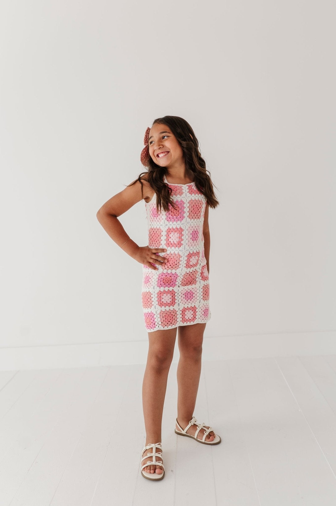 Fitted Crochet Dress - babysprouts clothing company