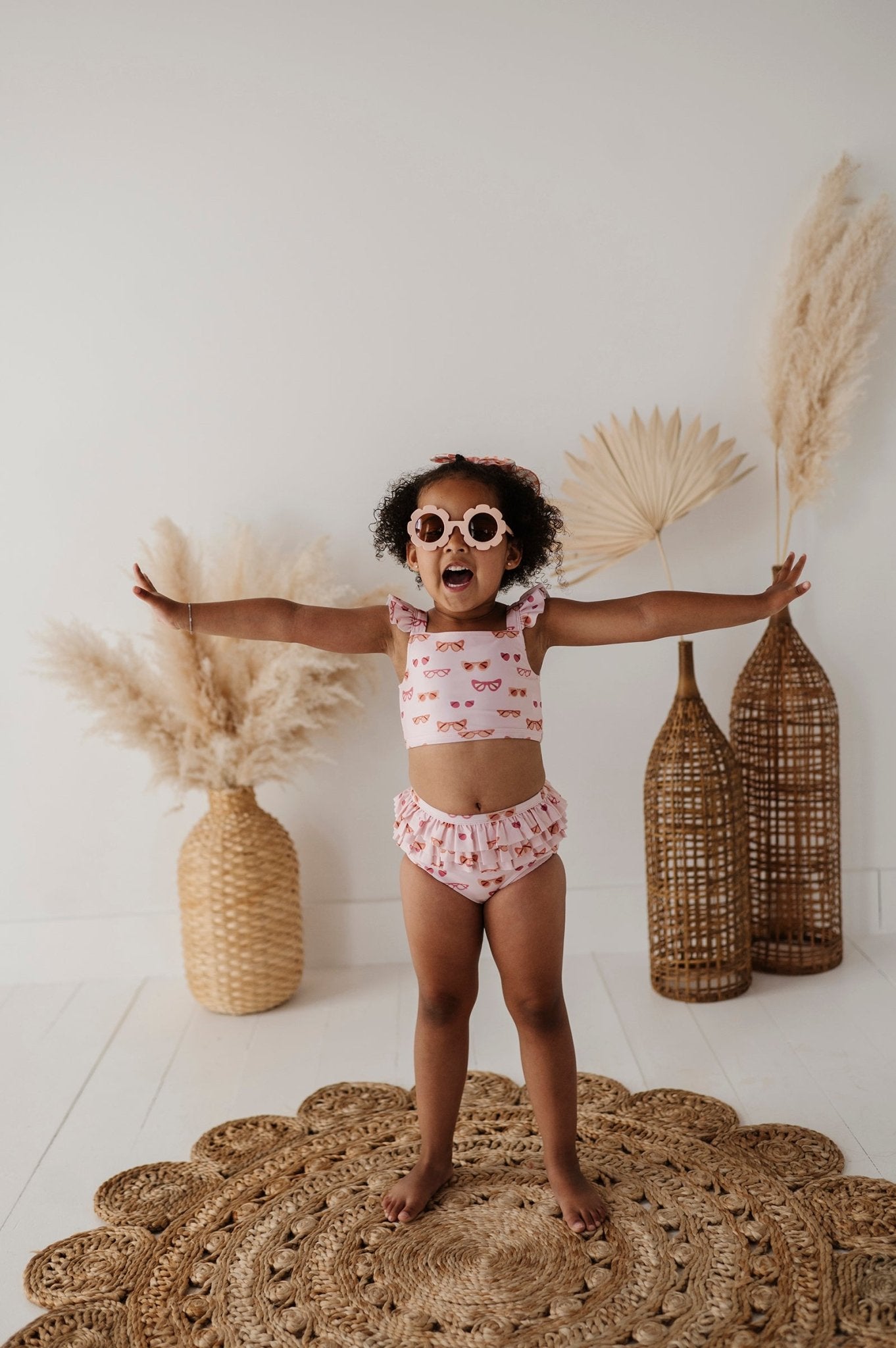Girl's Two - Piece Swim Set - babysprouts clothing company