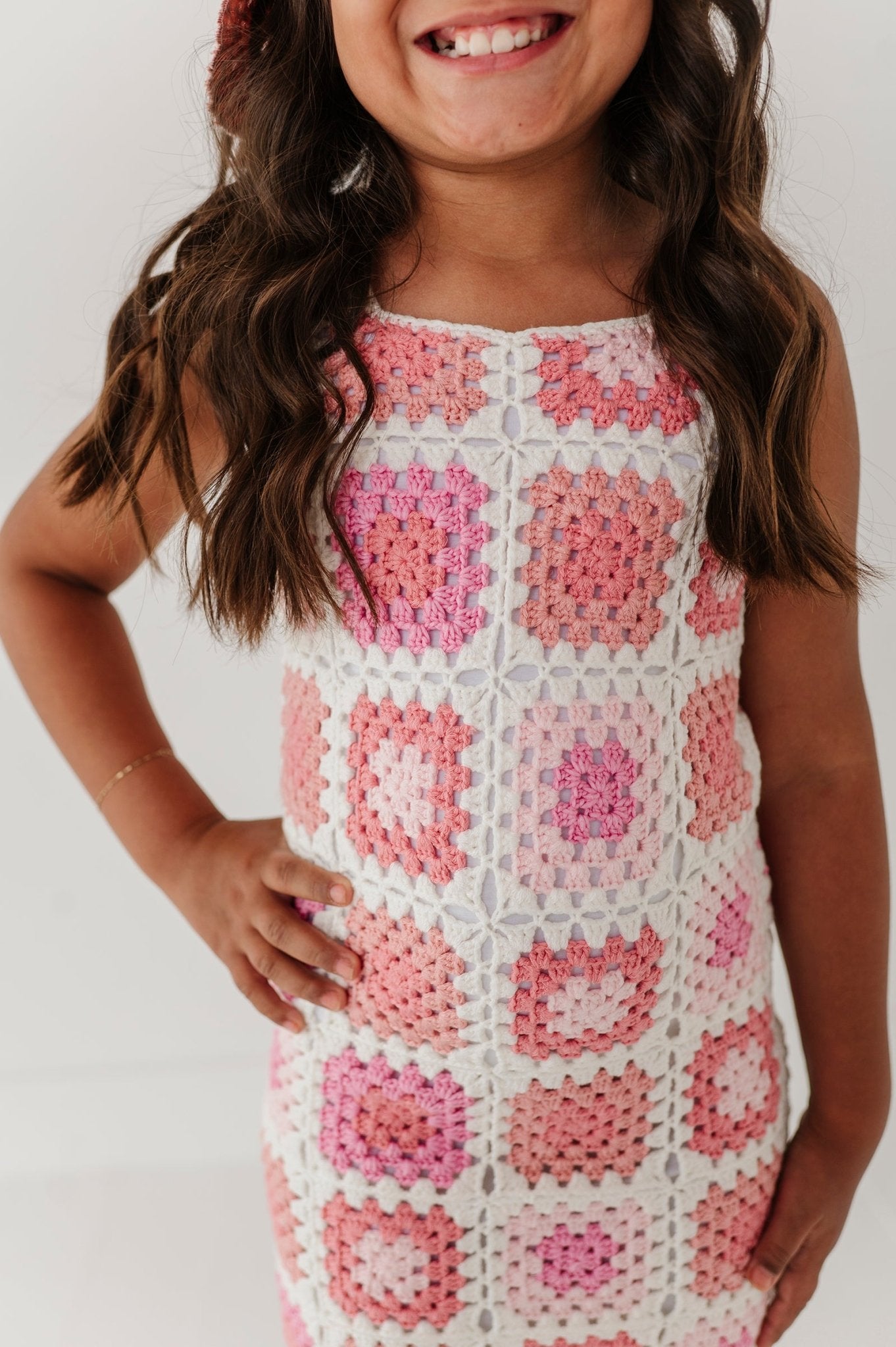 Fitted Crochet Dress - babysprouts clothing company
