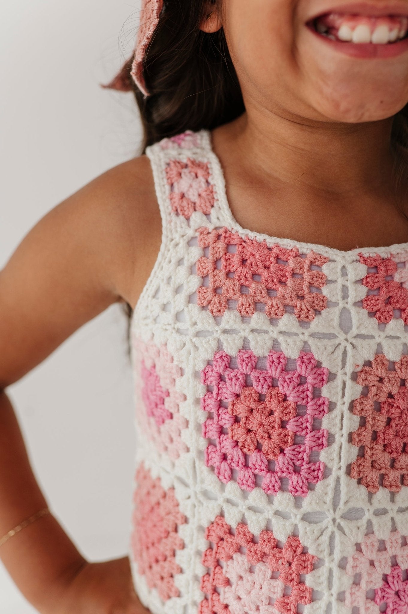 Fitted Crochet Dress - babysprouts clothing company