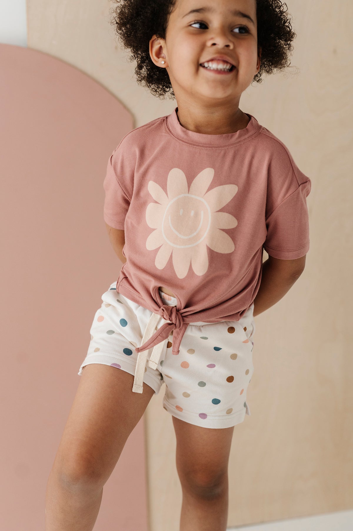 Girl's Tie Front Shirt