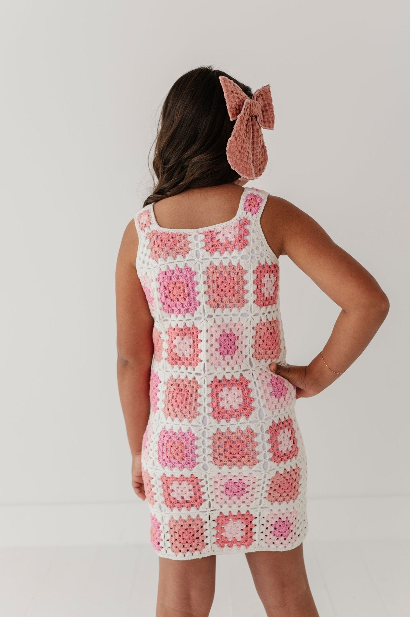 Fitted Crochet Dress - babysprouts clothing company