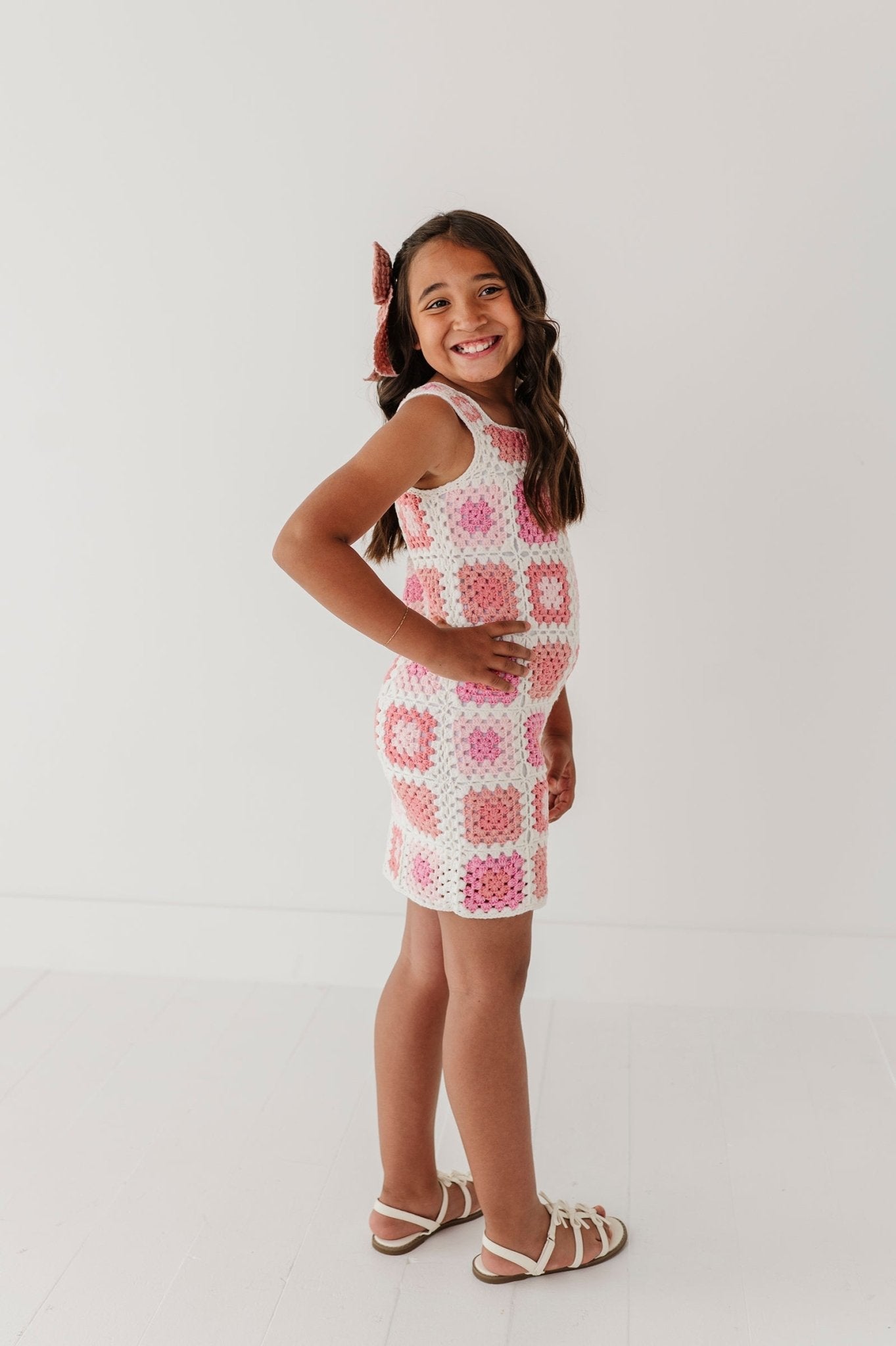 Fitted Crochet Dress - babysprouts clothing company
