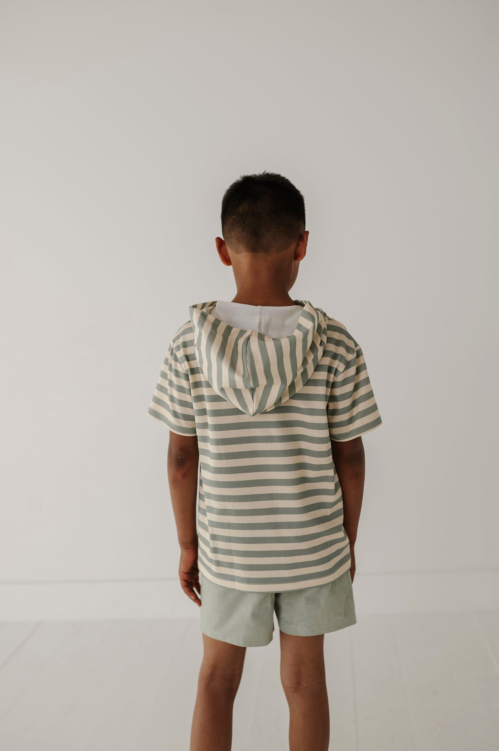 Short Sleeve Hoodie Pullover