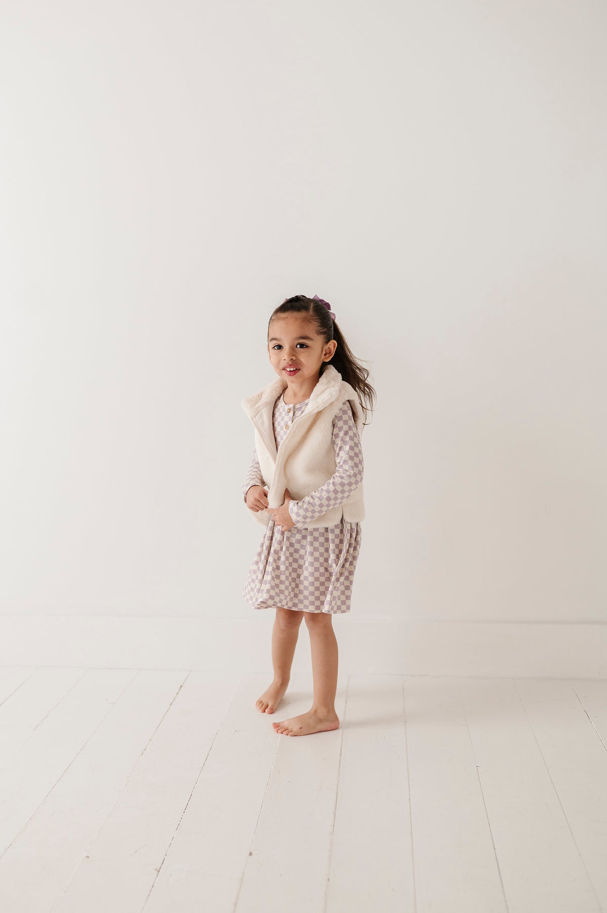 Long Sleeve Henley Dress