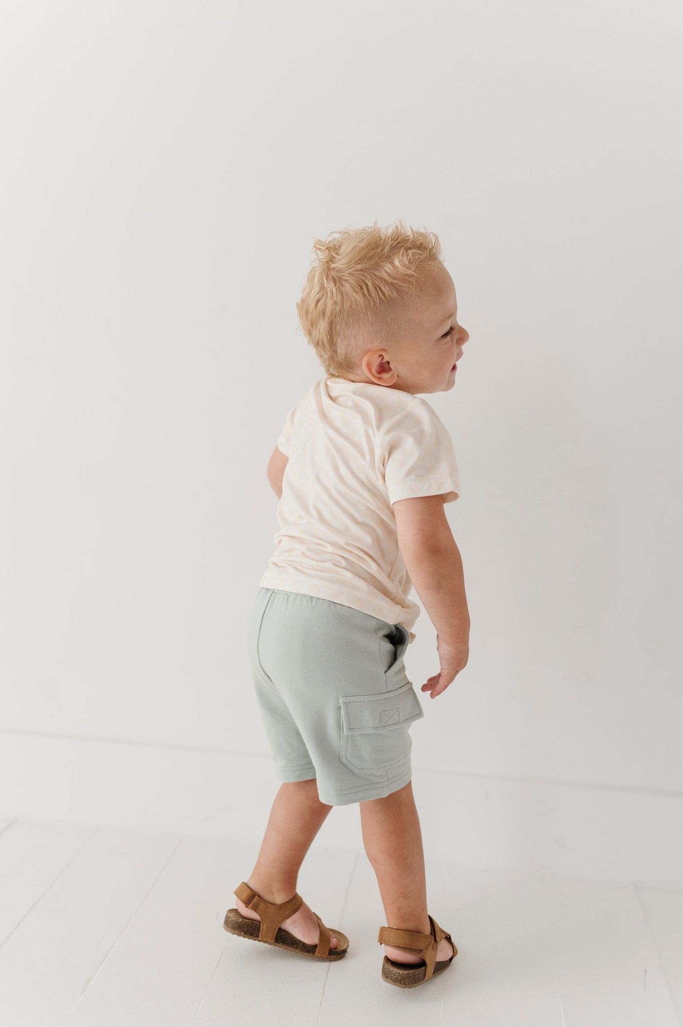 Boy's Cargo Shorts - babysprouts clothing company