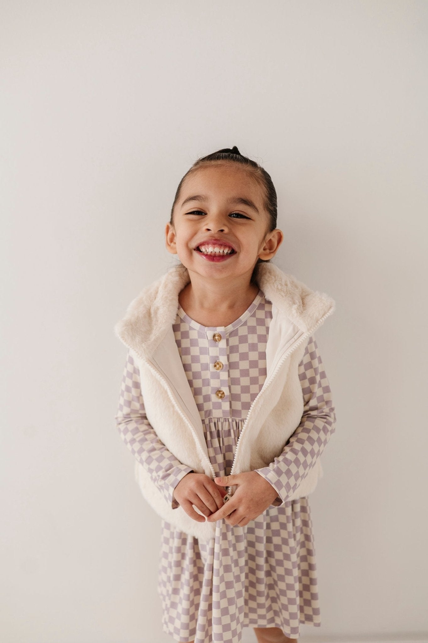 Girl's Fur Vest - babysprouts clothing company