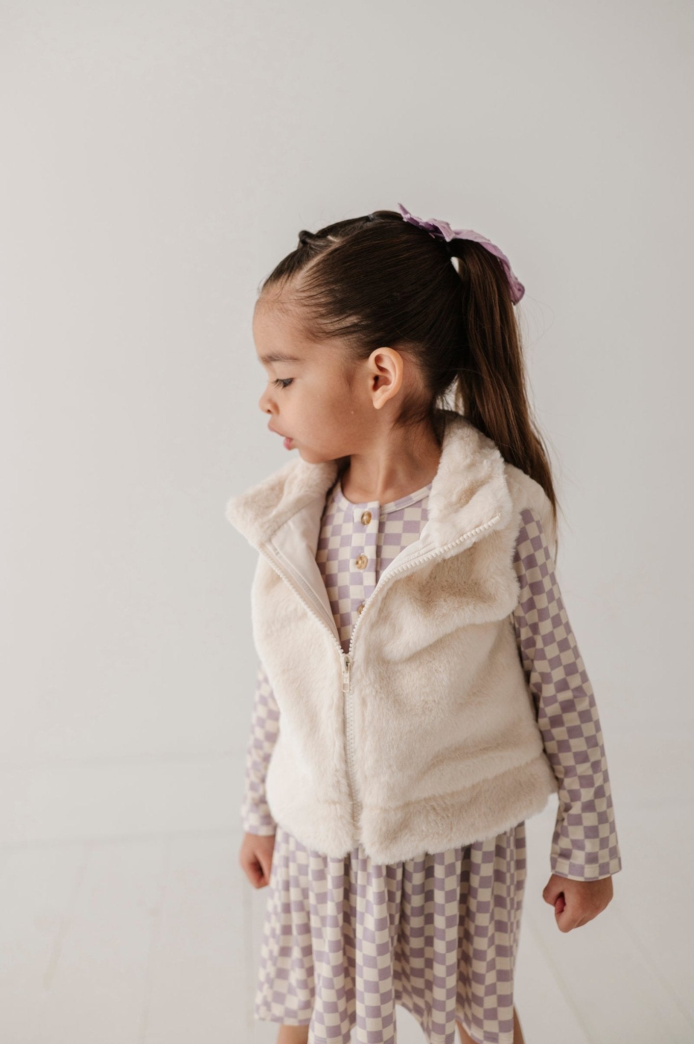 Girl's Fur Vest - babysprouts clothing company