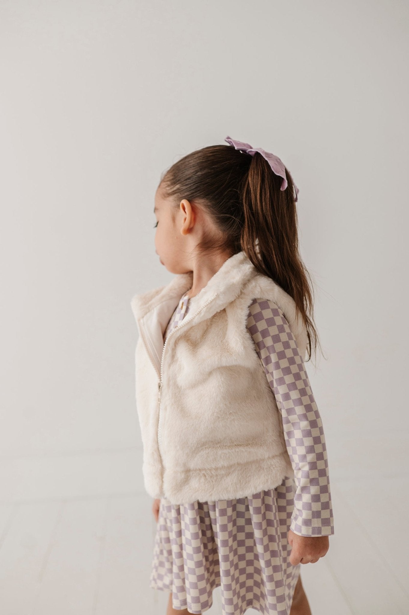 Girl's Fur Vest - babysprouts clothing company