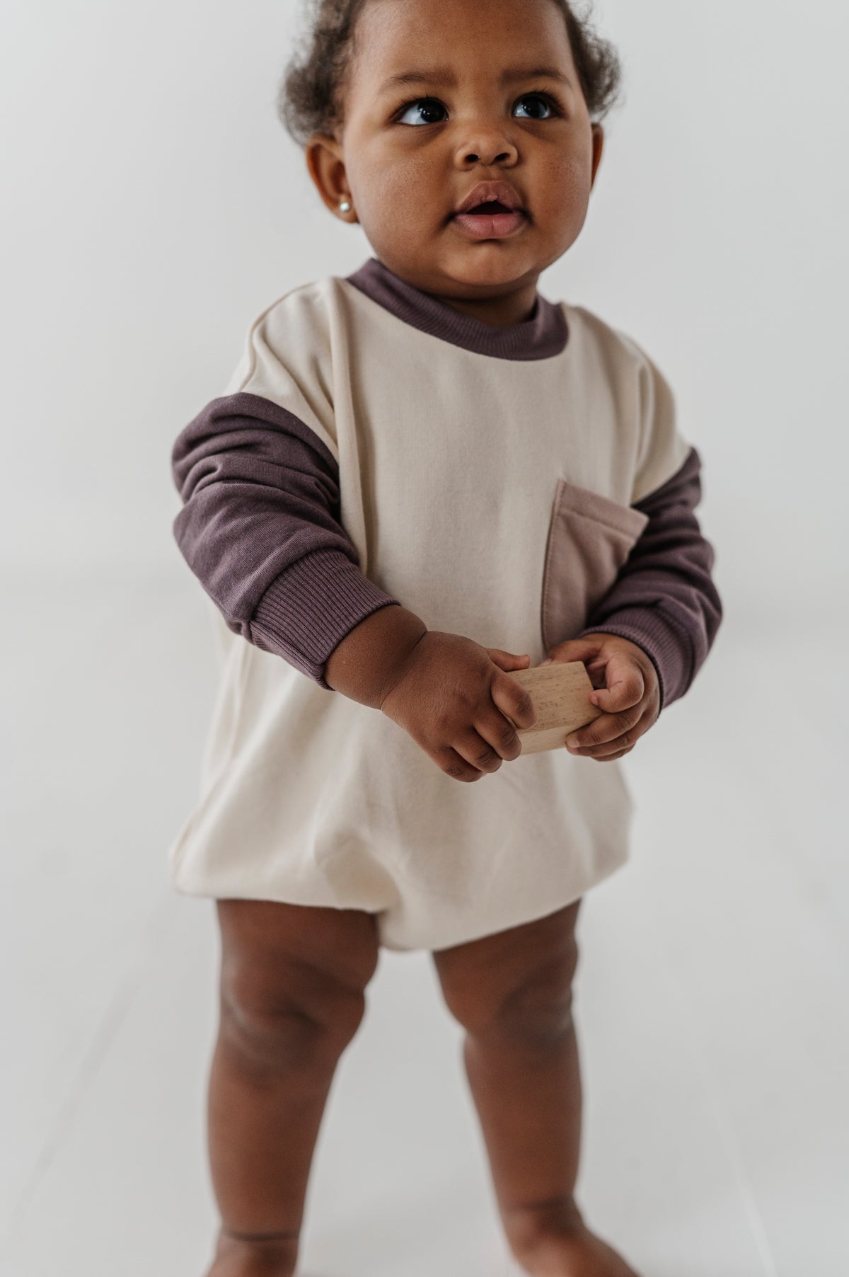 Colorblock Romper