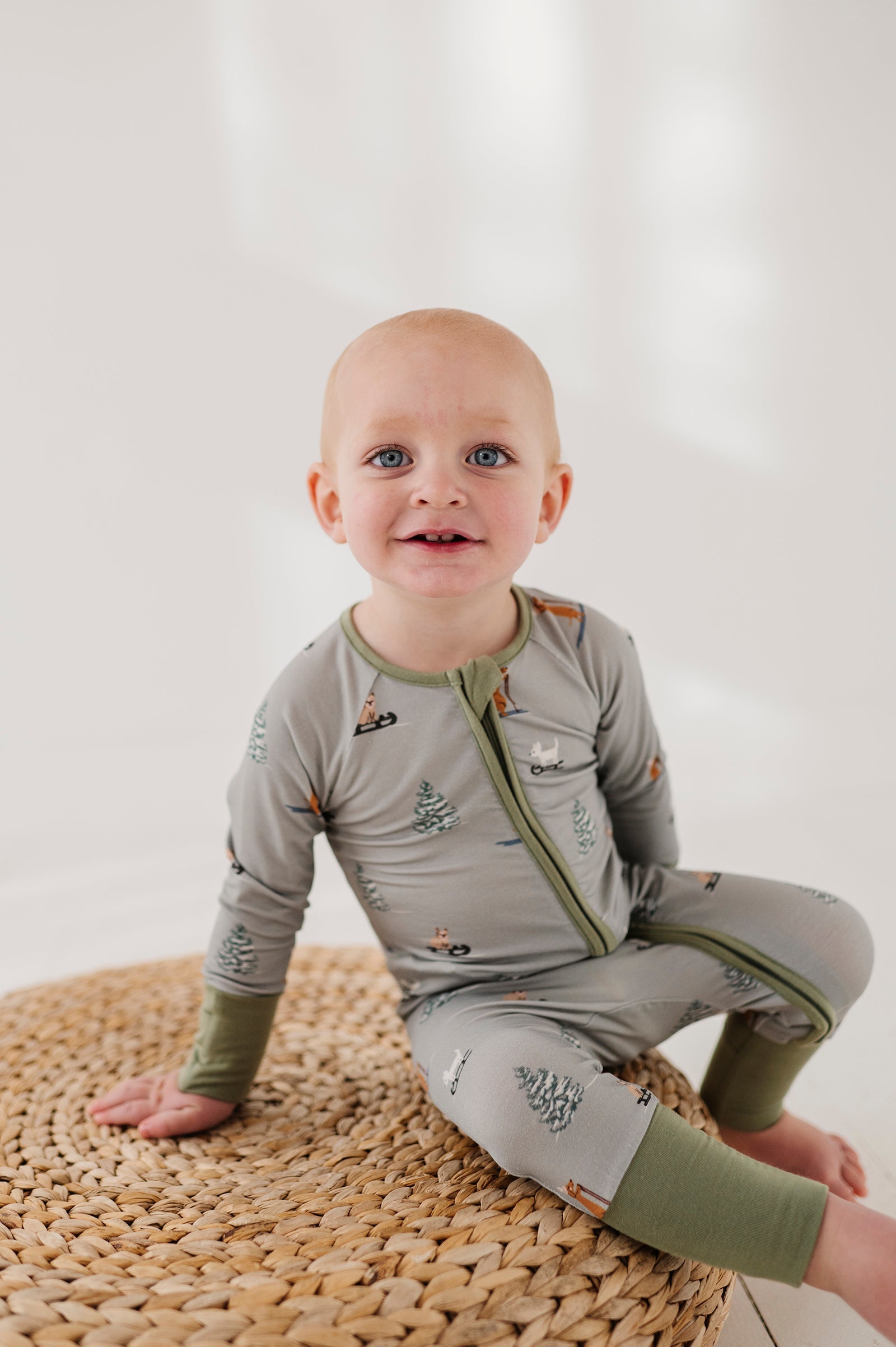 Long Sleeve Zip Romper