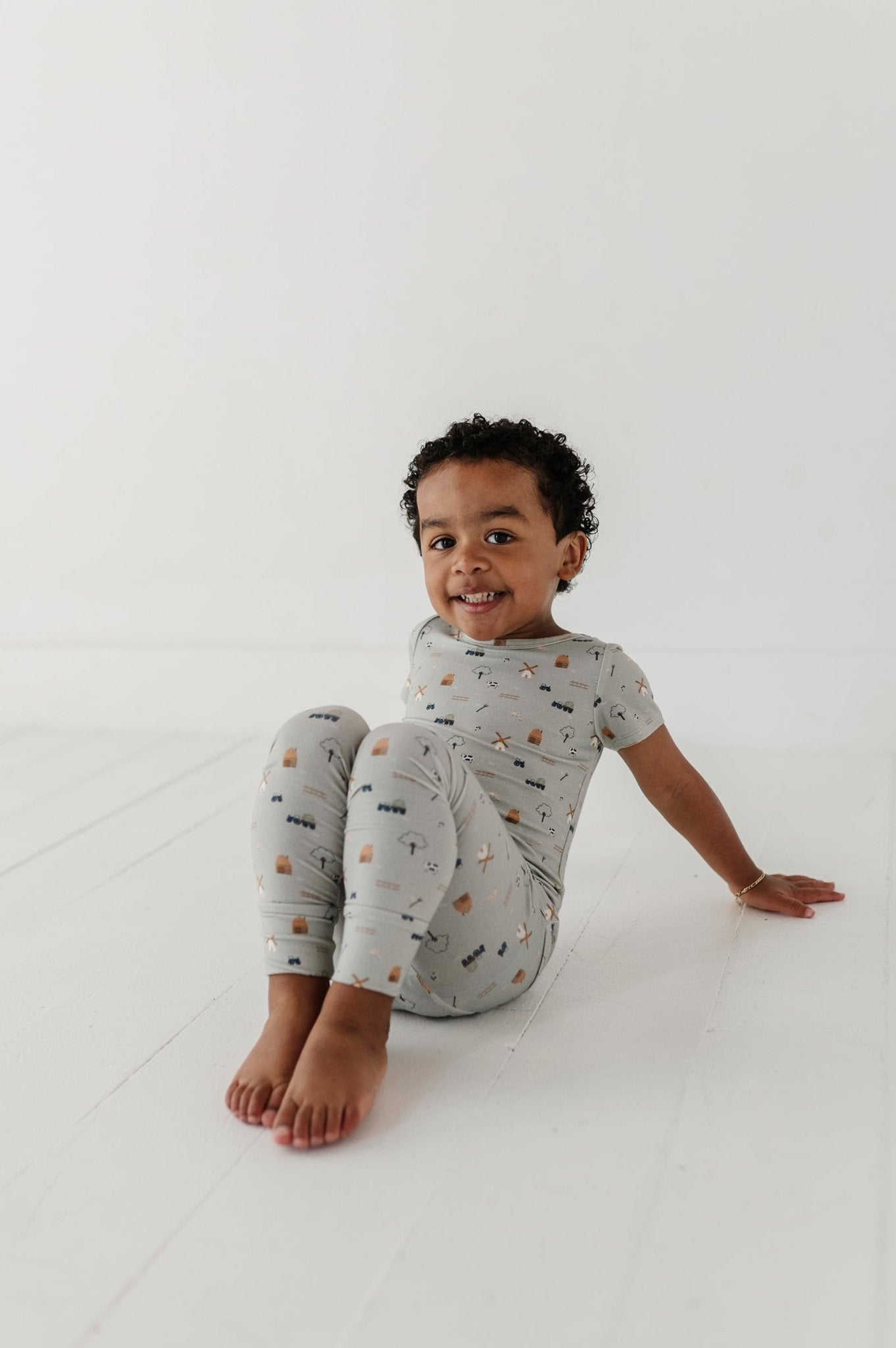 Short Sleeve Lounge Set - babysprouts clothing company