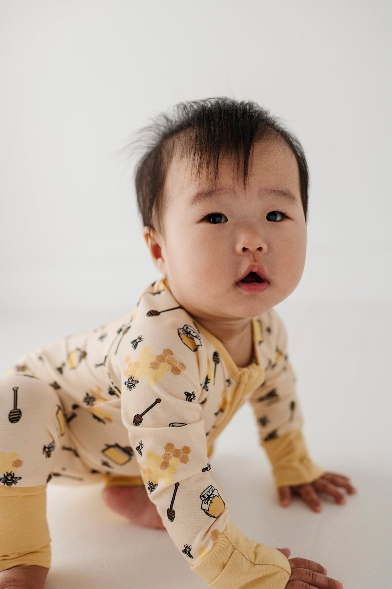 Long Sleeve Zip Romper - babysprouts clothing company