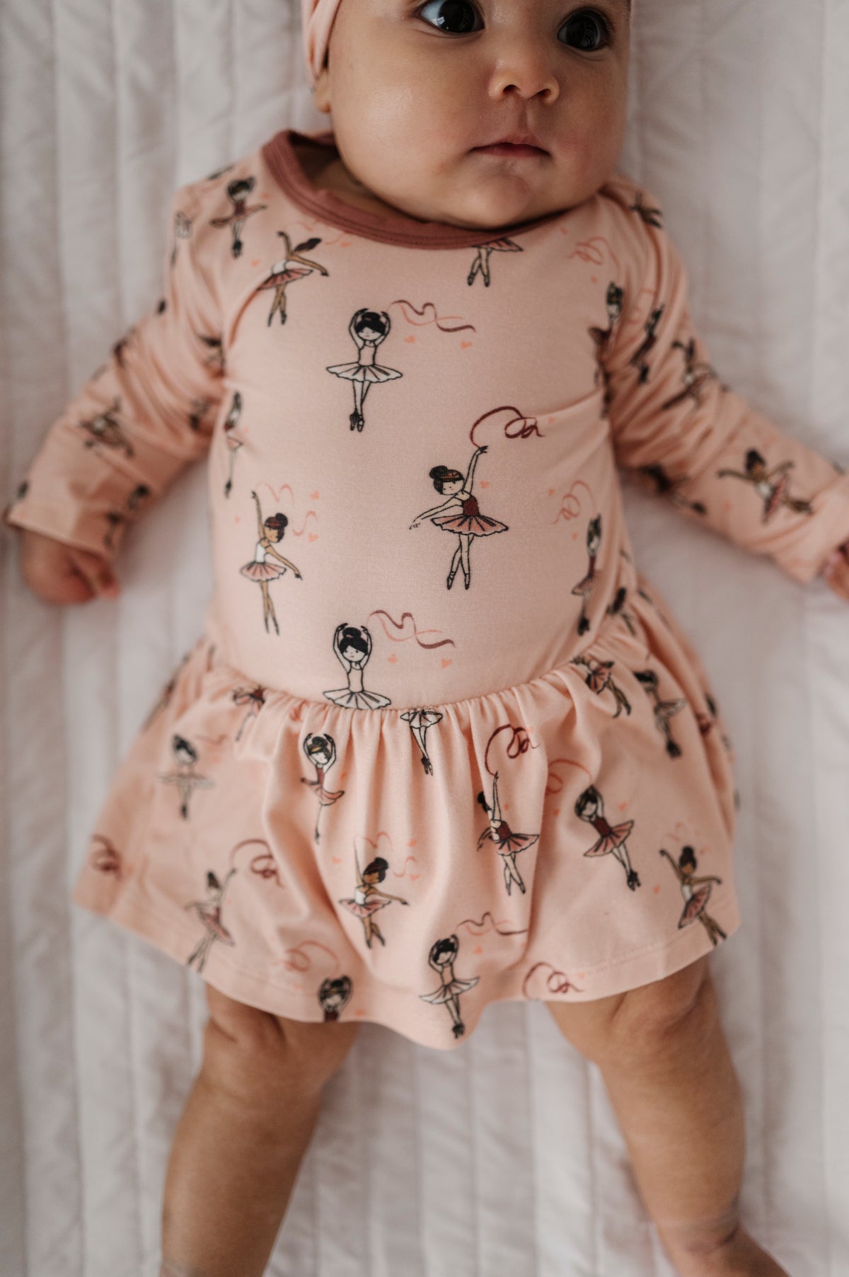 Ruffle Bodysuit Dress Set
