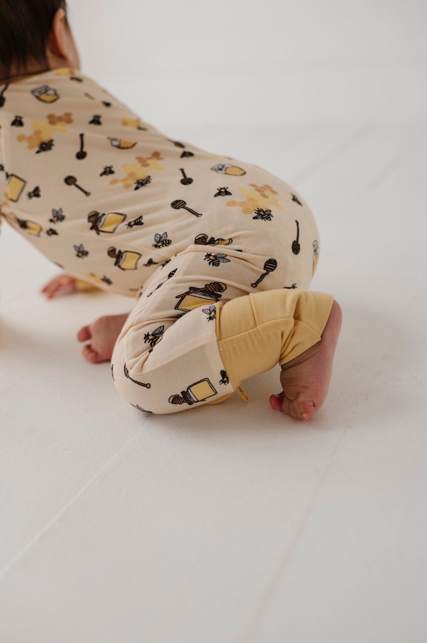 Long Sleeve Zip Romper - babysprouts clothing company