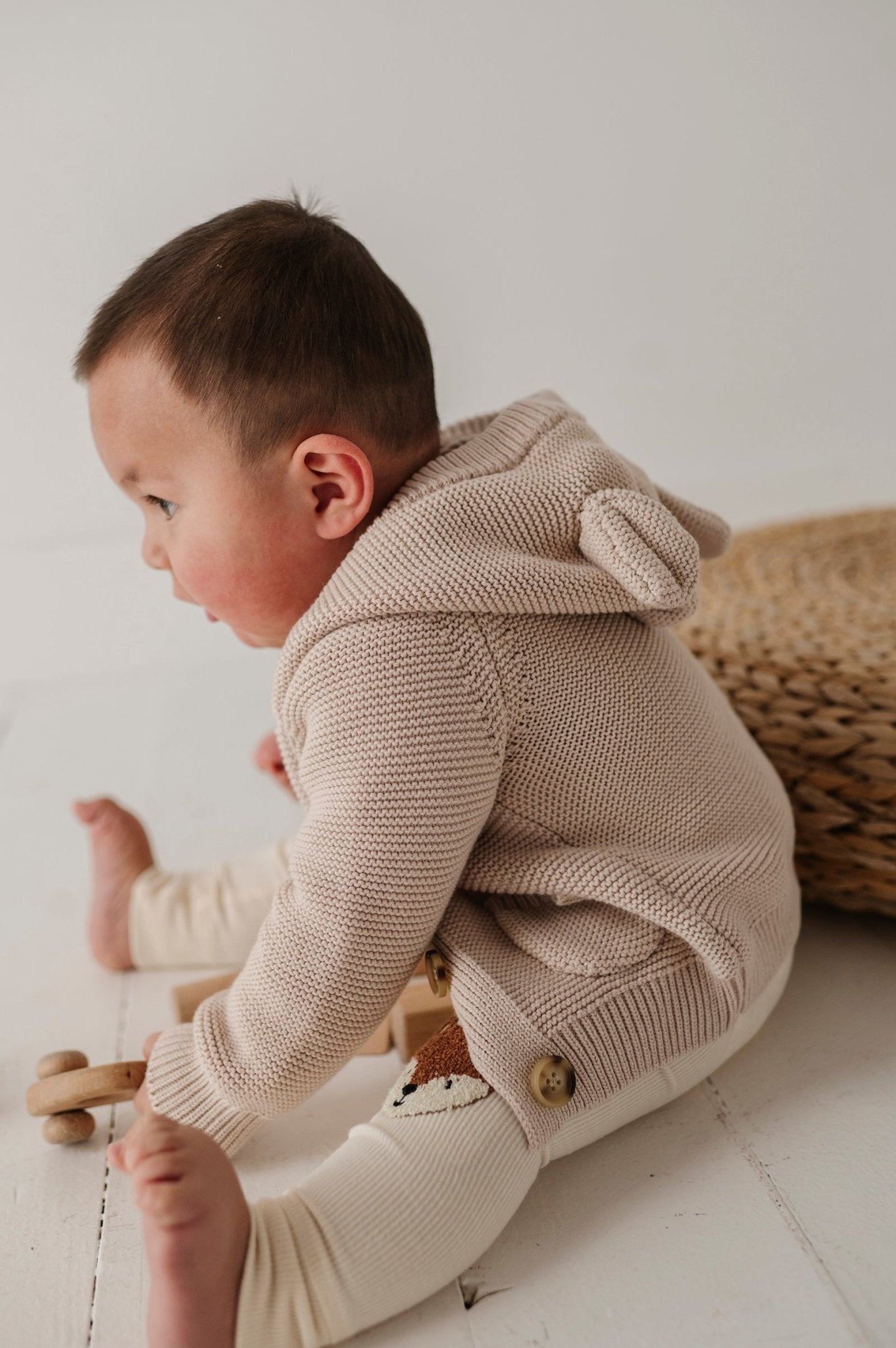 Knit Hoodie - babysprouts clothing company
