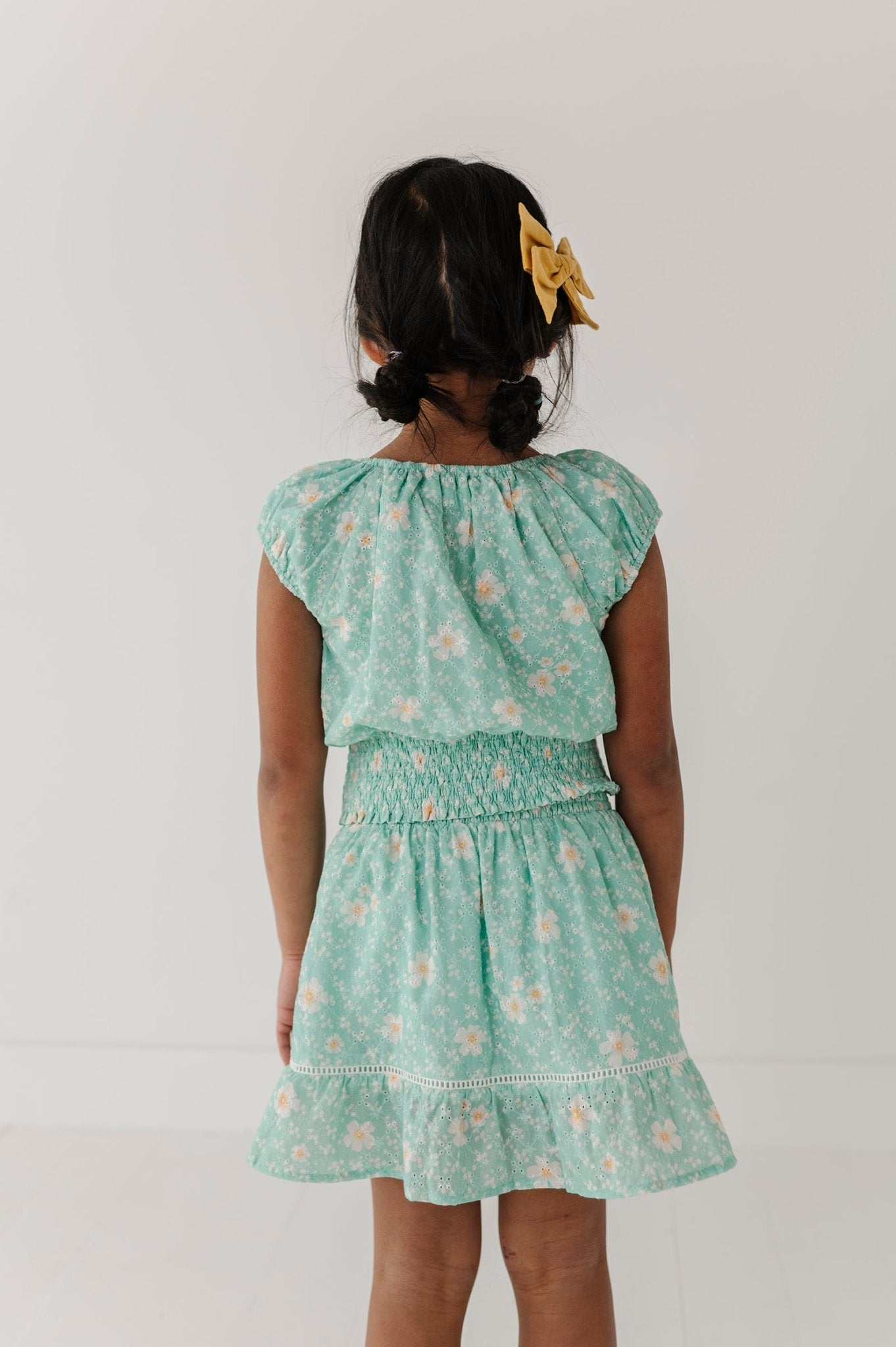 Smocked Eyelet Skirt - babysprouts clothing company