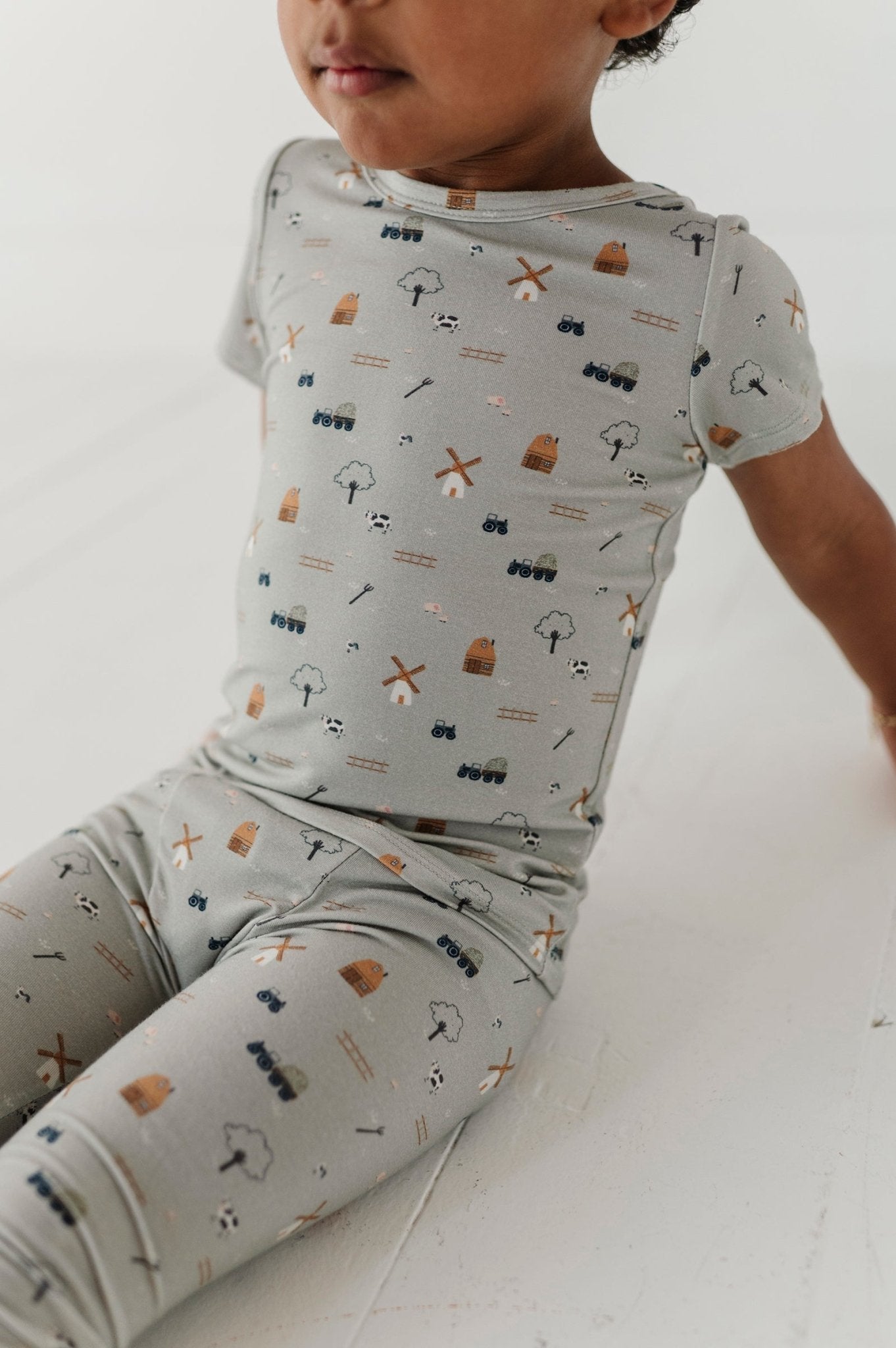 Short Sleeve Lounge Set - babysprouts clothing company