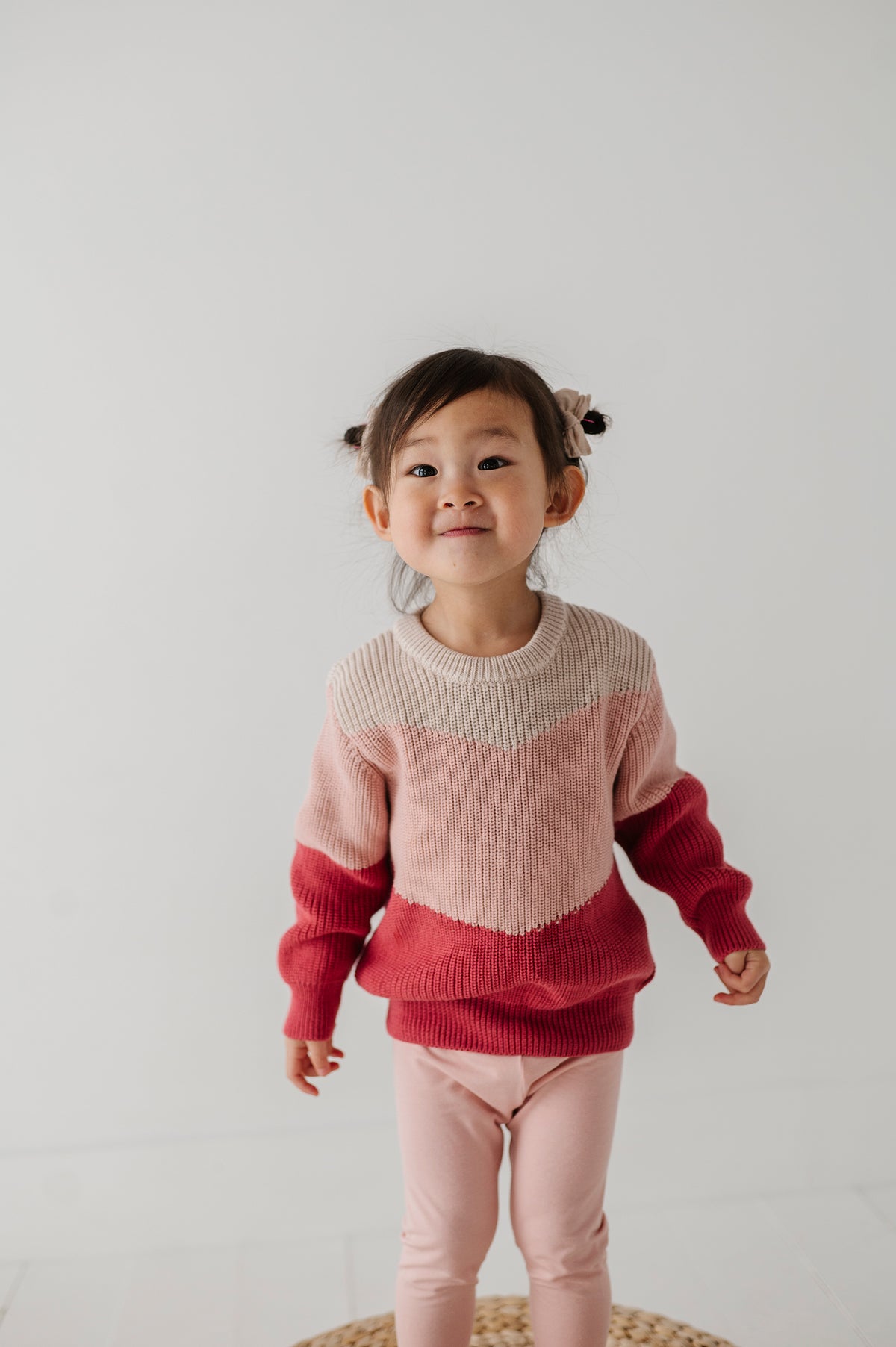 Colorblock Knit Sweater
