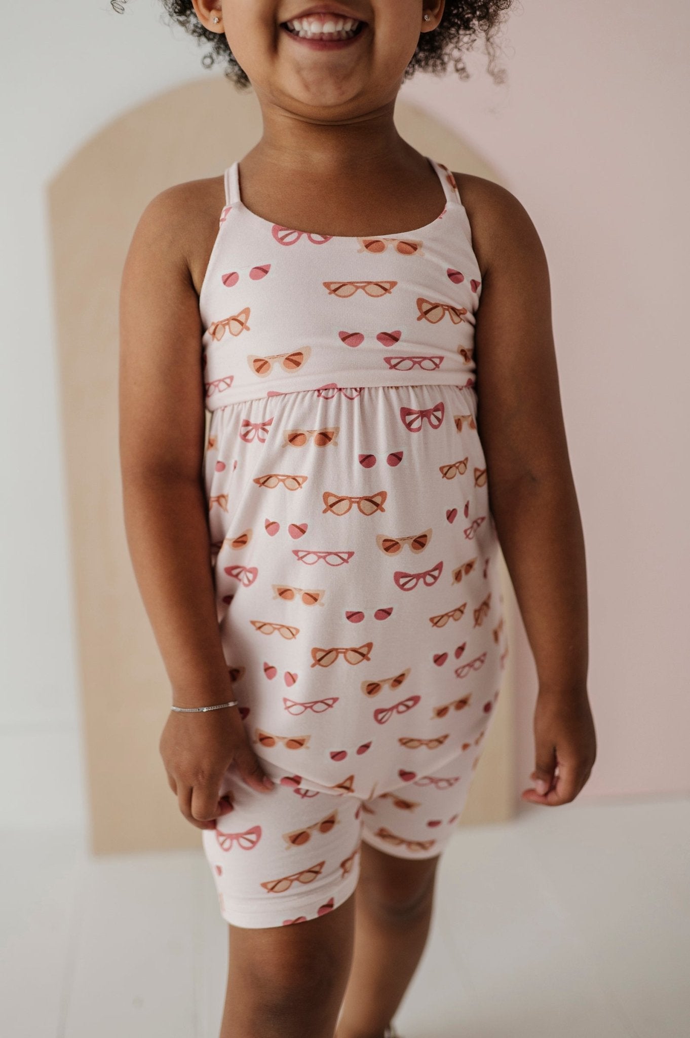 Girl's Tie - Back Romper - babysprouts clothing company