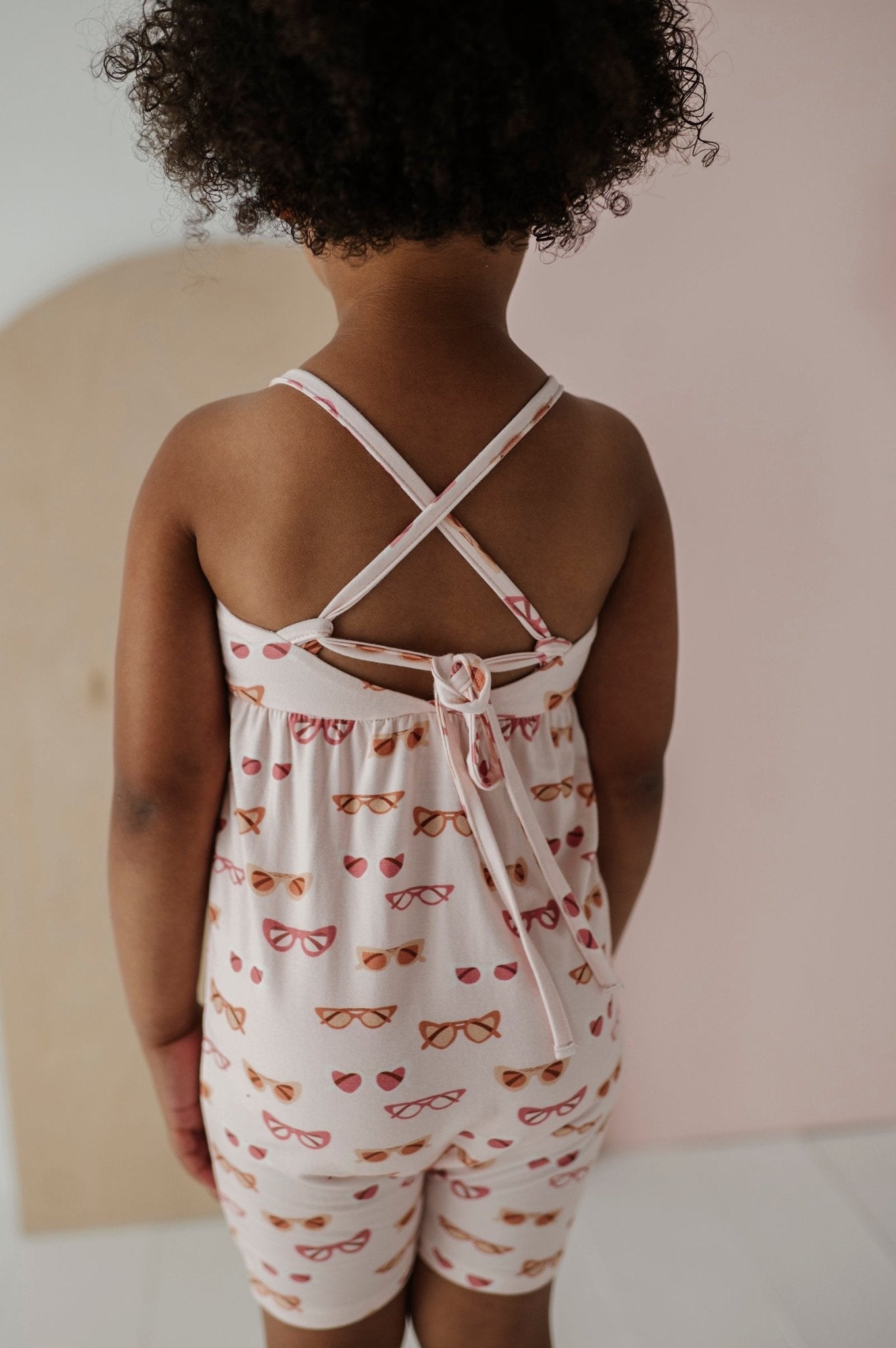 Girl's Tie - Back Romper - babysprouts clothing company
