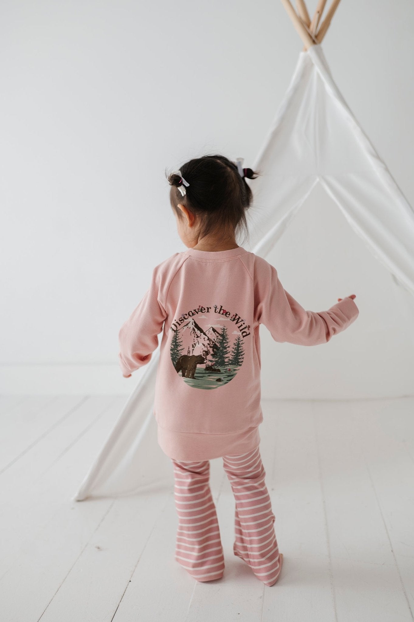 Girl's Raglan Sweatshirt - babysprouts clothing company