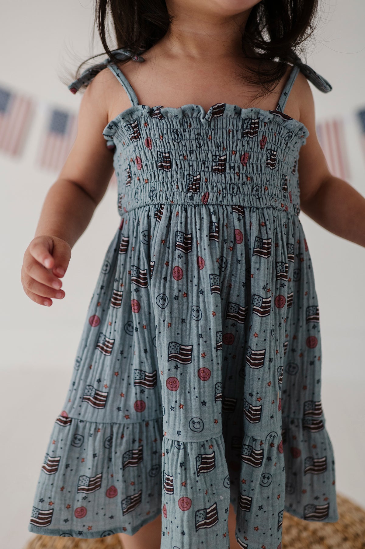 Tiered Mini Dress