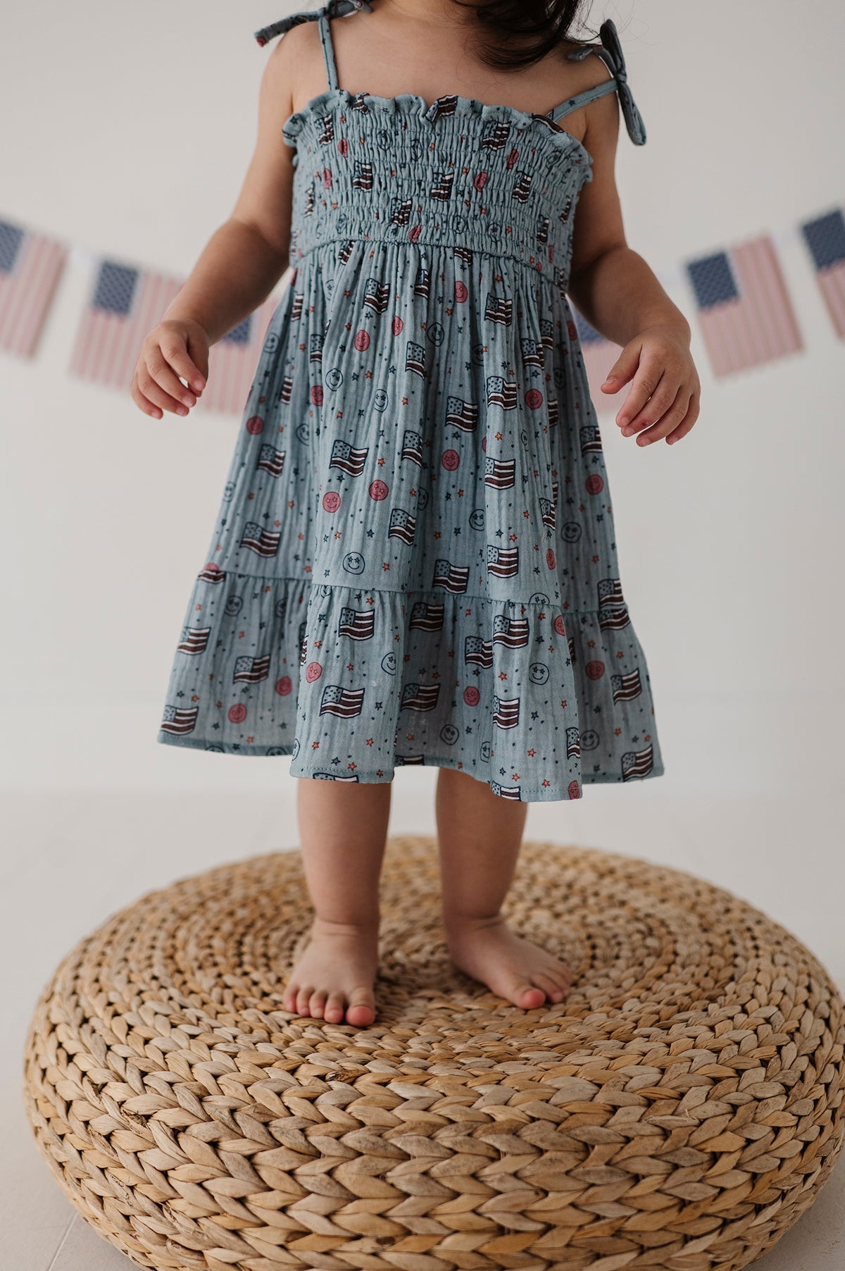 Tiered Mini Dress