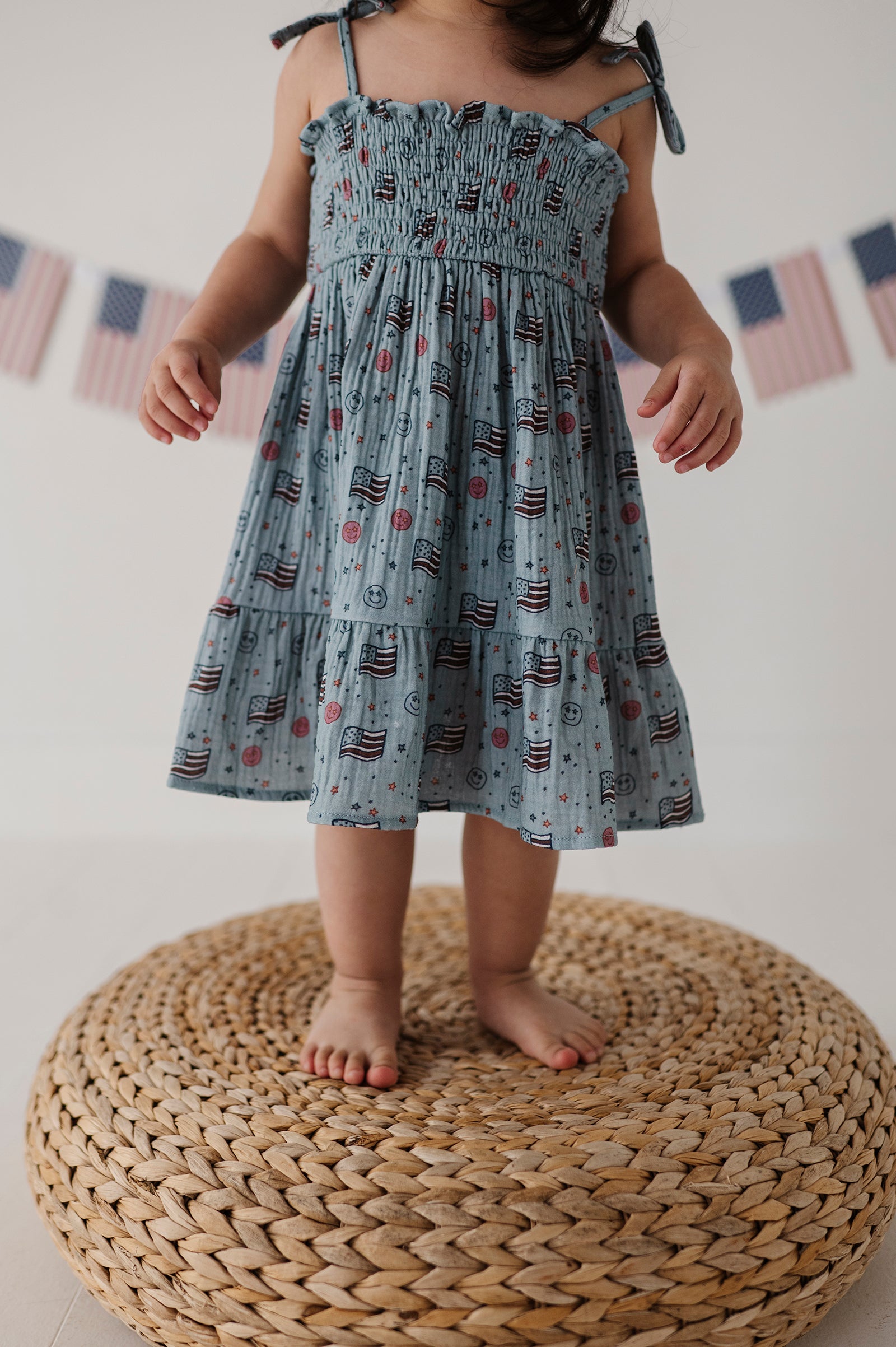 Tiered Mini Dress