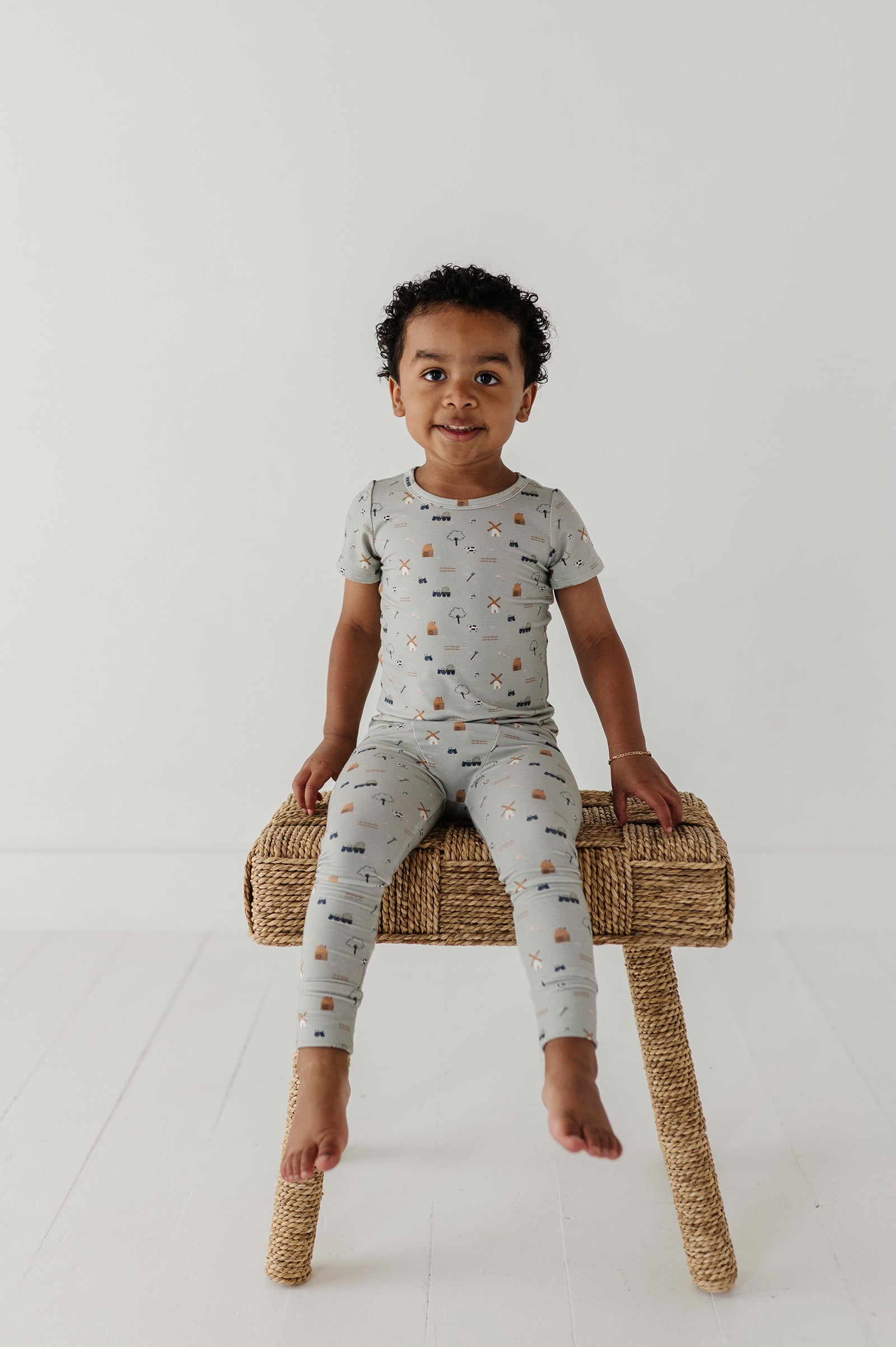 Short Sleeve Lounge Set