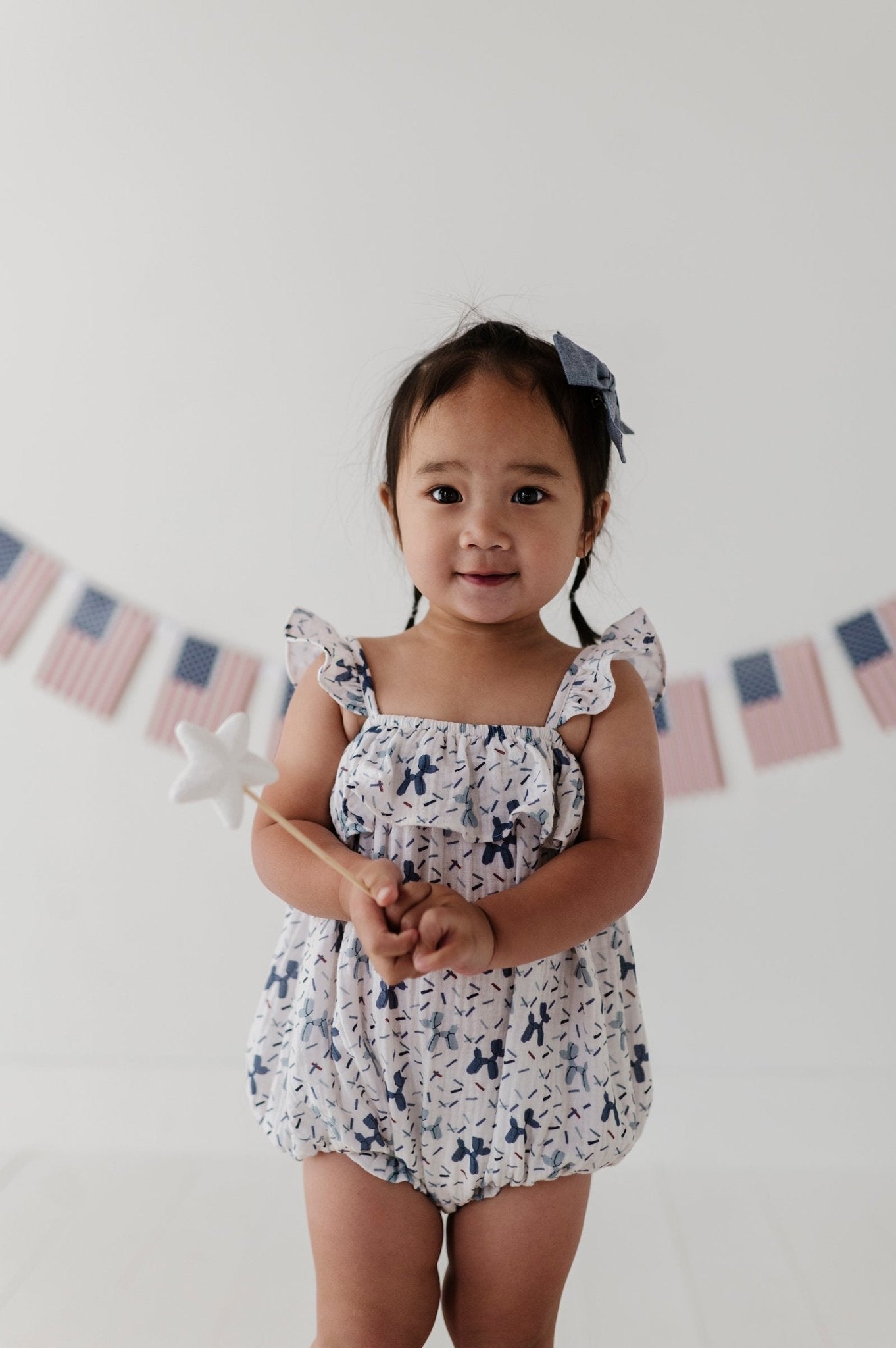 Gauze Bubble Romper - babysprouts clothing company