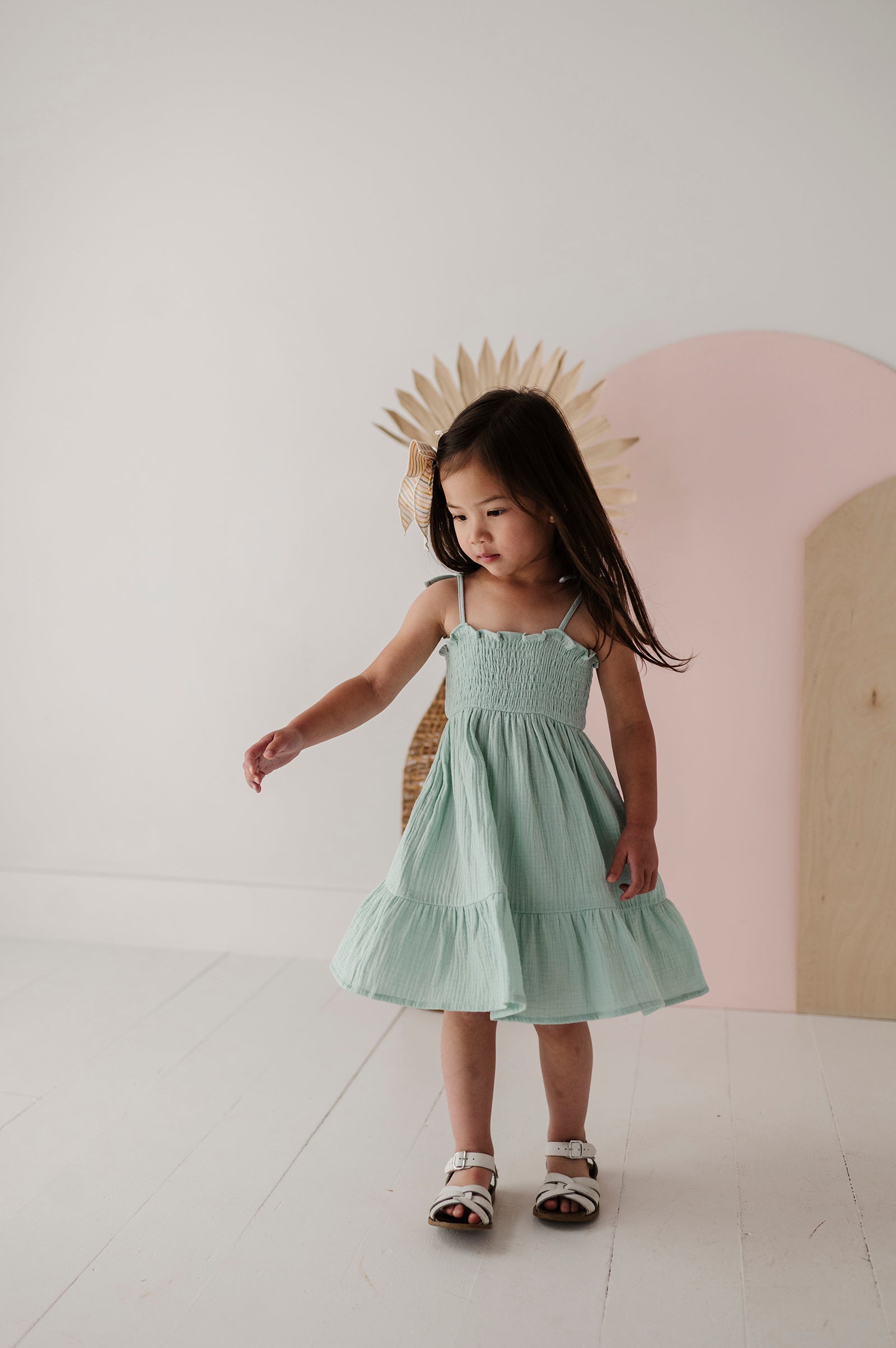 Tiered Mini Dress Set