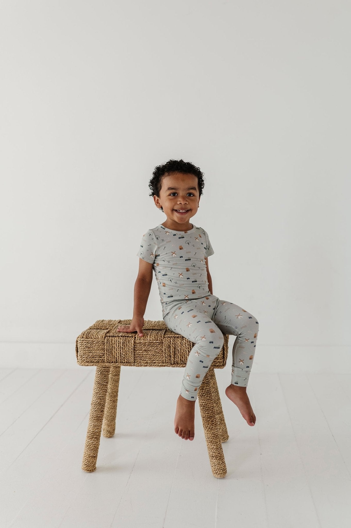 Short Sleeve Lounge Set - babysprouts clothing company