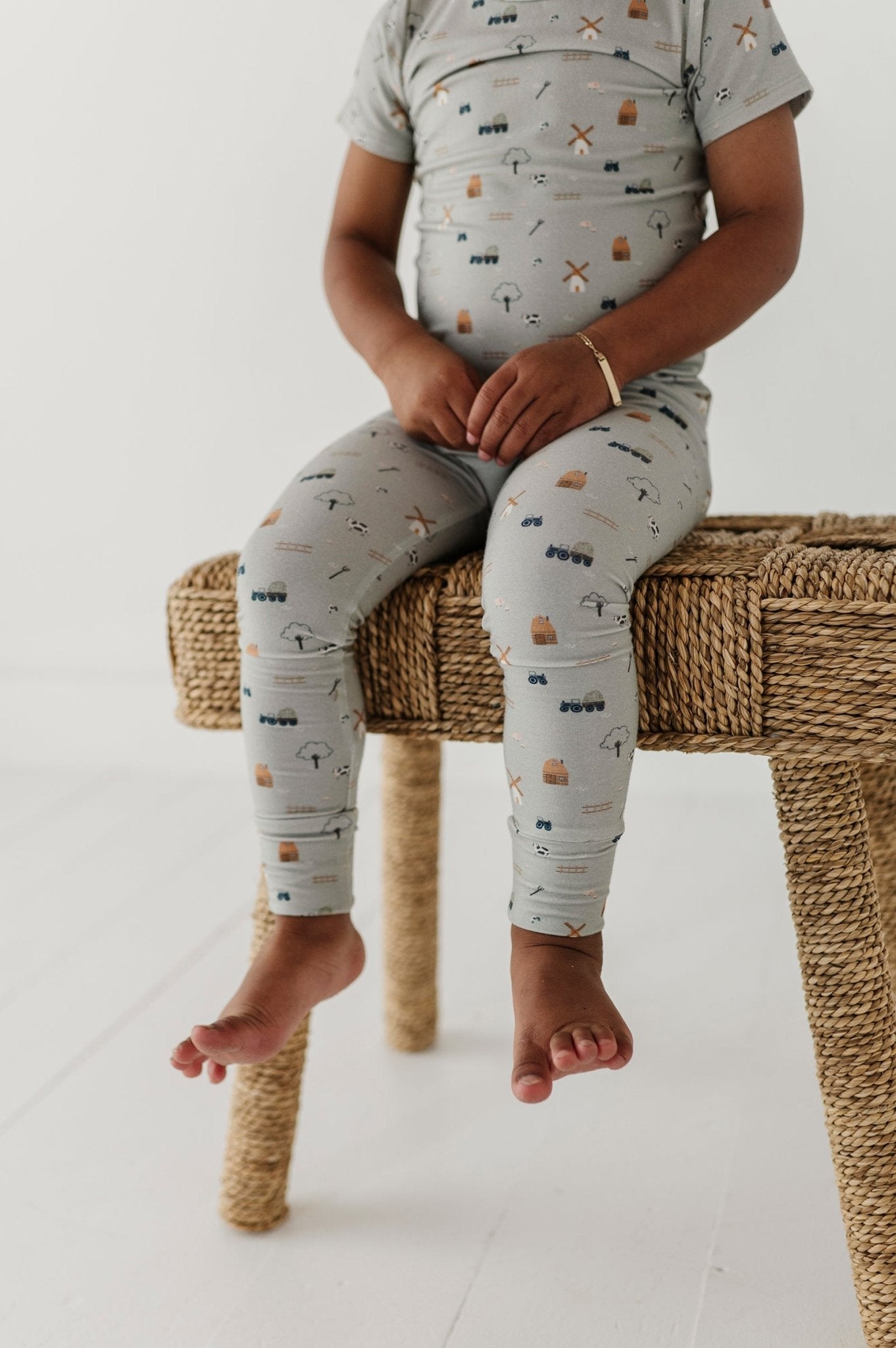 Short Sleeve Lounge Set - babysprouts clothing company