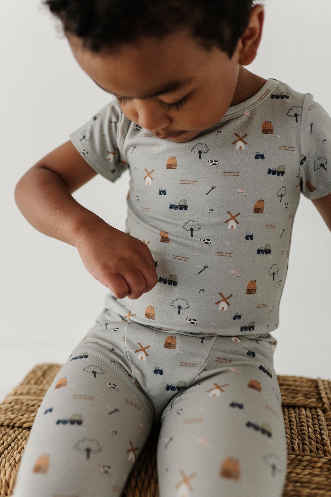 Short Sleeve Lounge Set - babysprouts clothing company