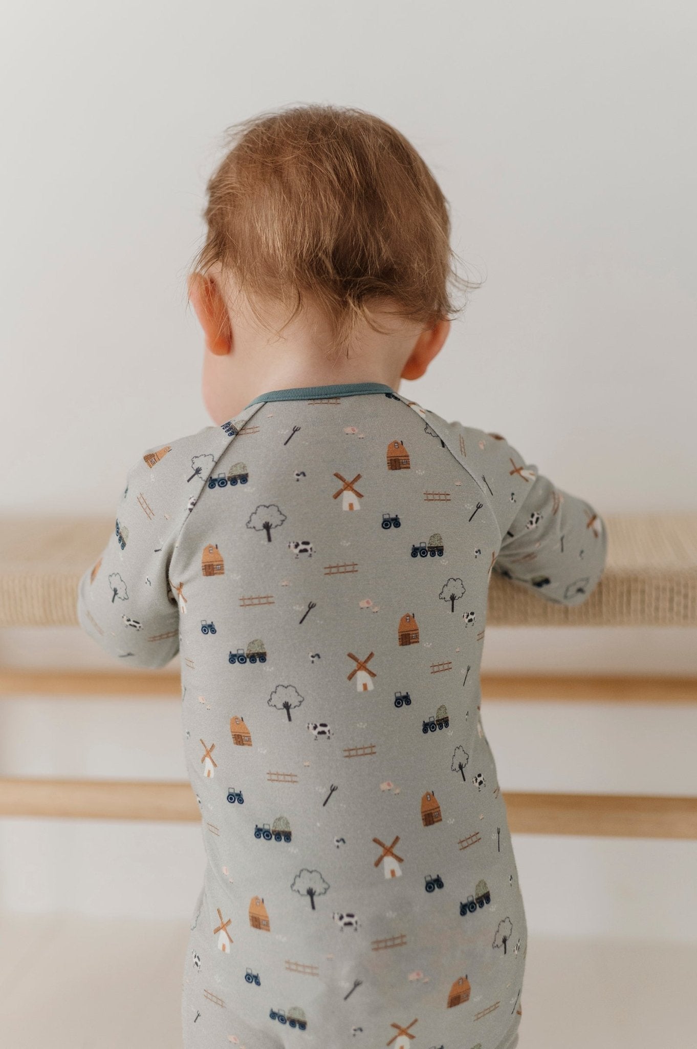 Long Sleeve Zip Romper - babysprouts clothing company