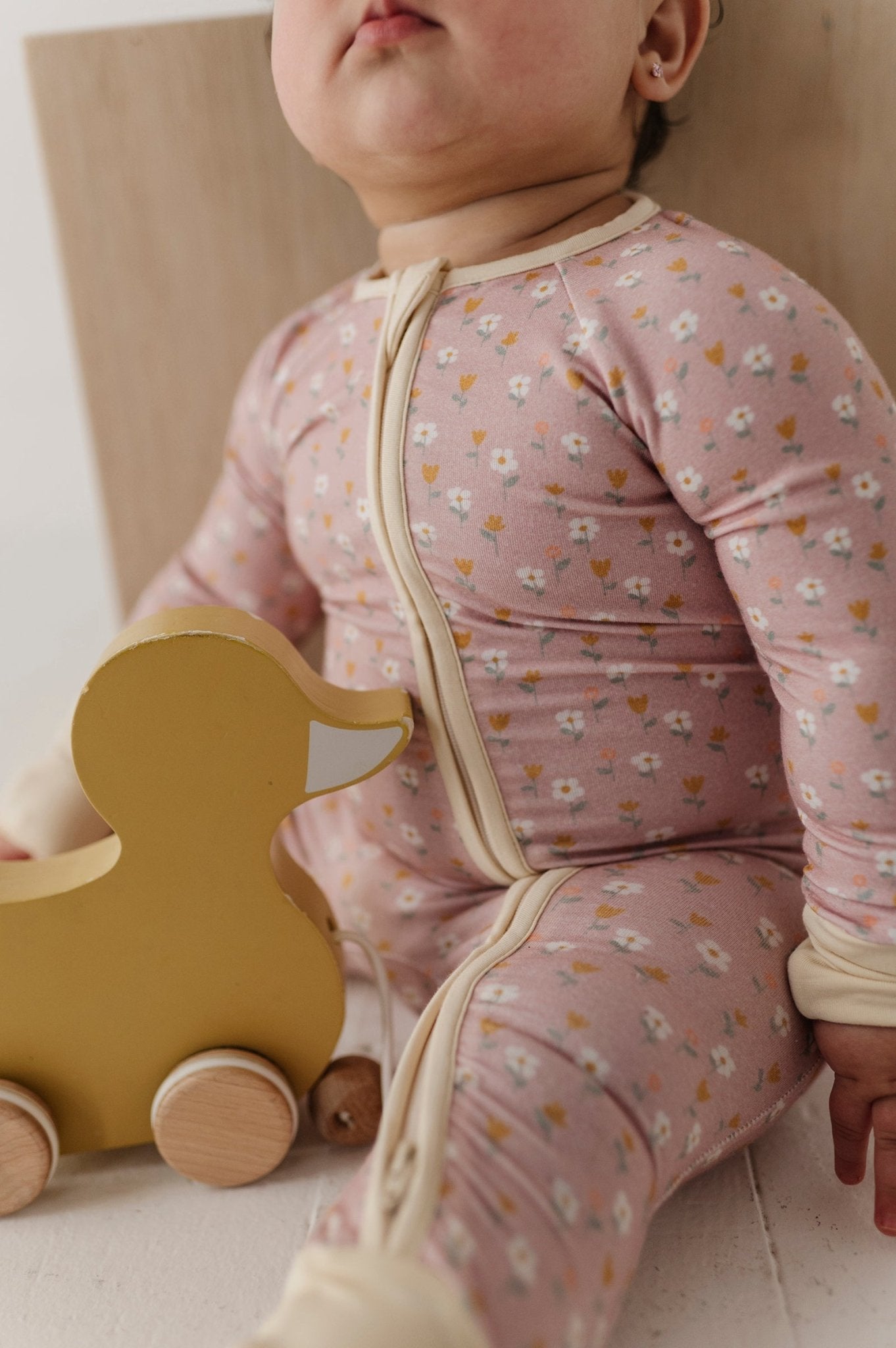 Long Sleeve Zip Romper - babysprouts clothing company