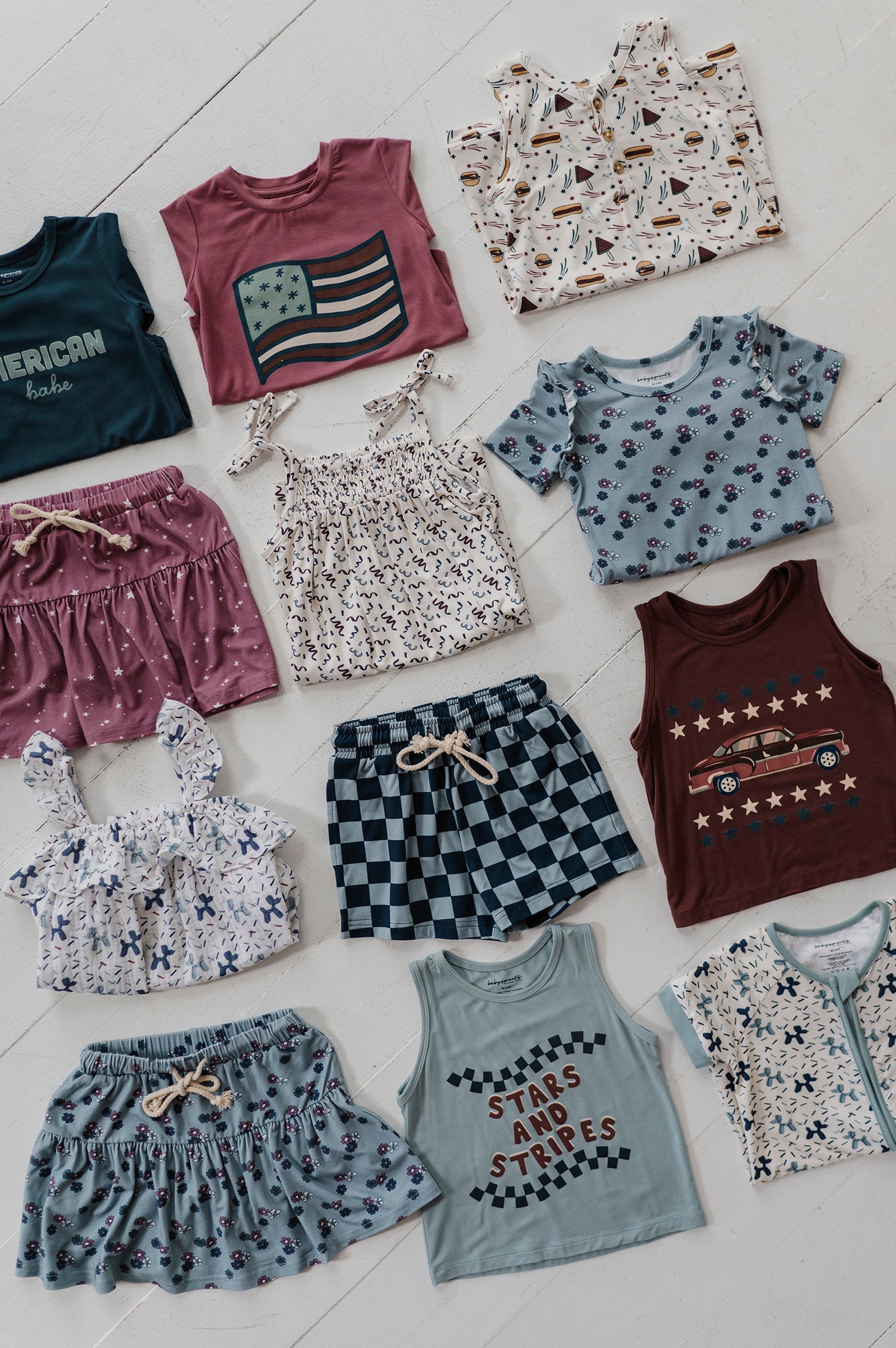 Girl's Short Sleeve Bodysuit Dress Set