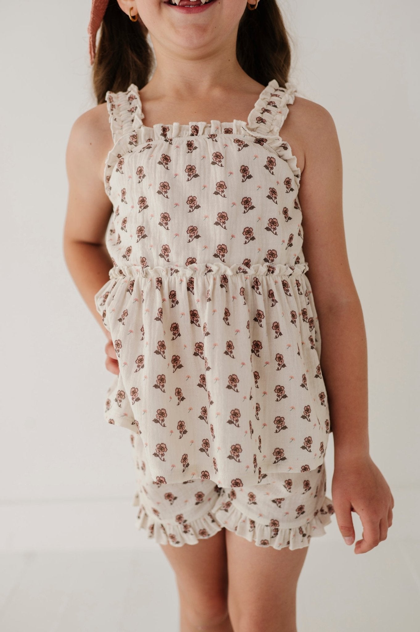 Ruffle Gauze Shorts - babysprouts clothing company