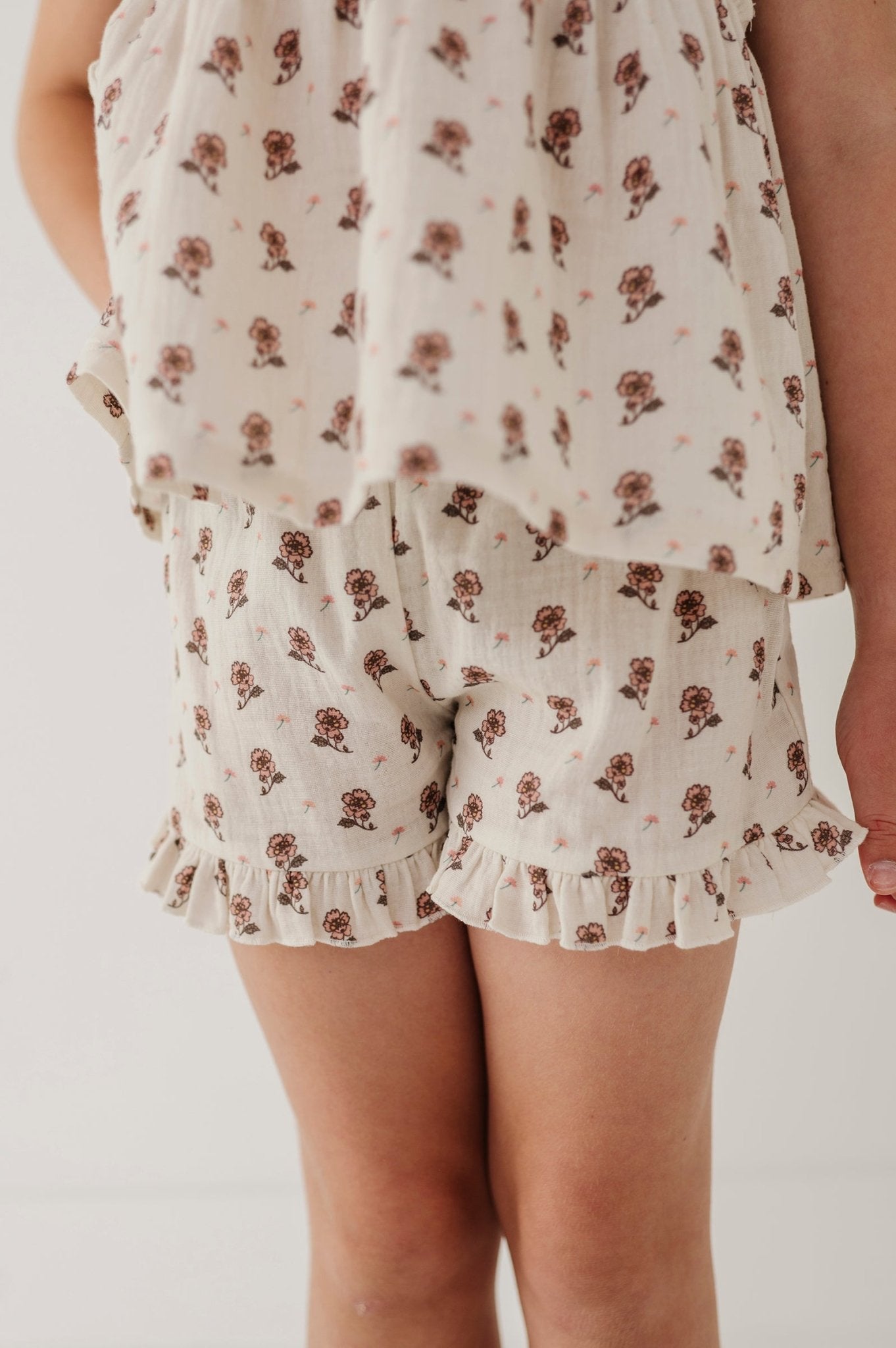 Ruffle Gauze Shorts - babysprouts clothing company