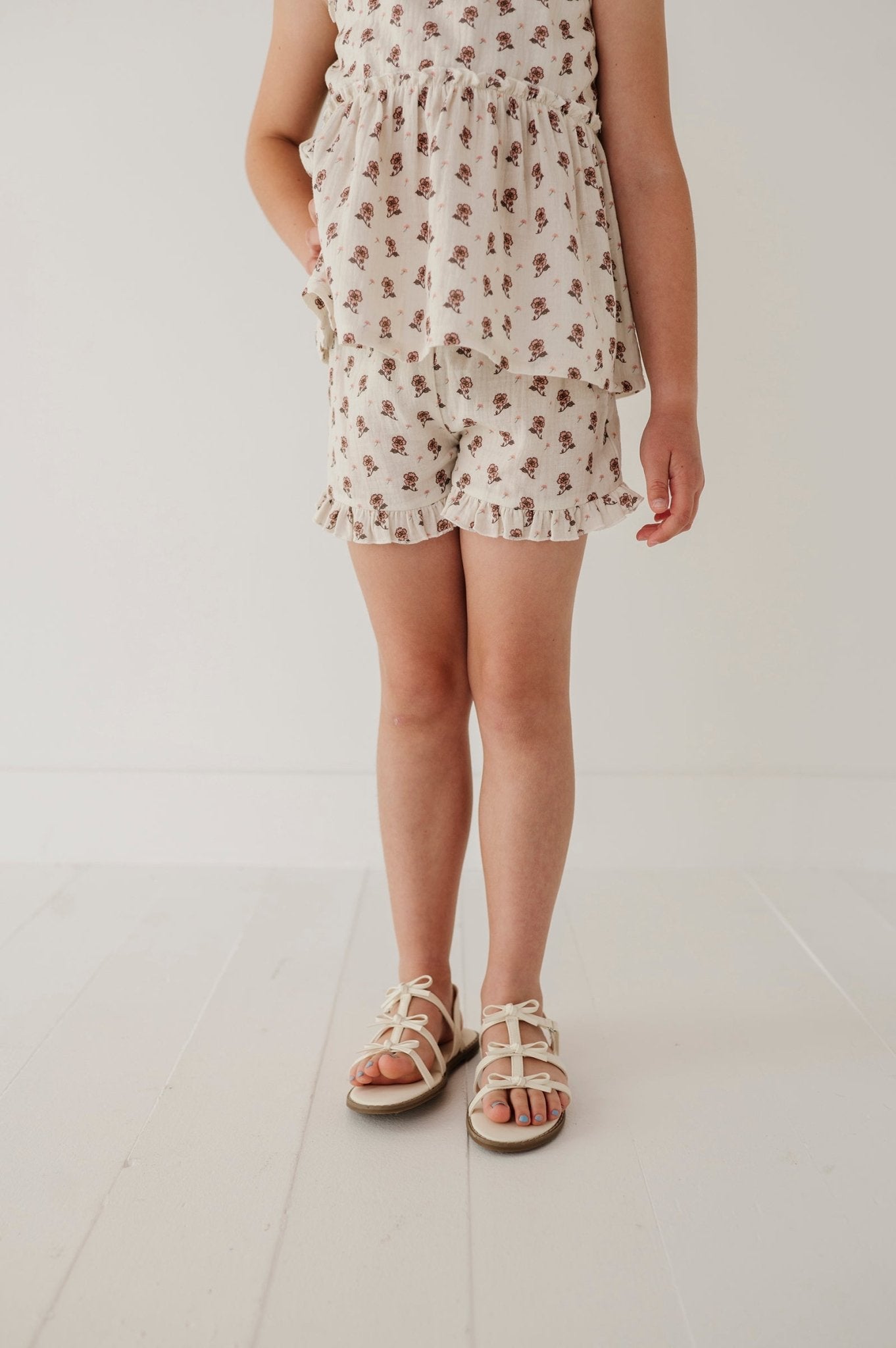 Ruffle Gauze Shorts - babysprouts clothing company