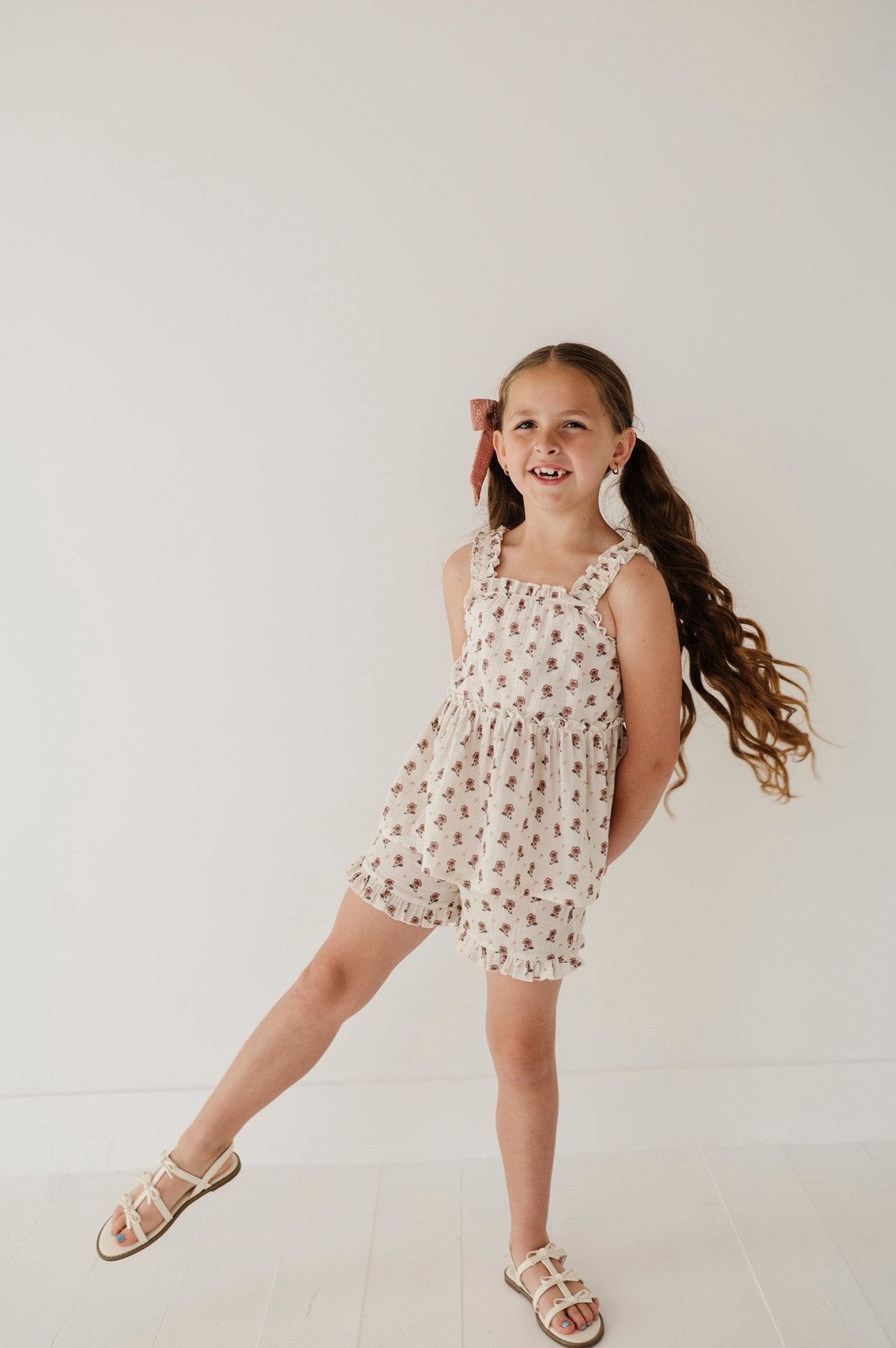 Ruffle Gauze Shorts - babysprouts clothing company