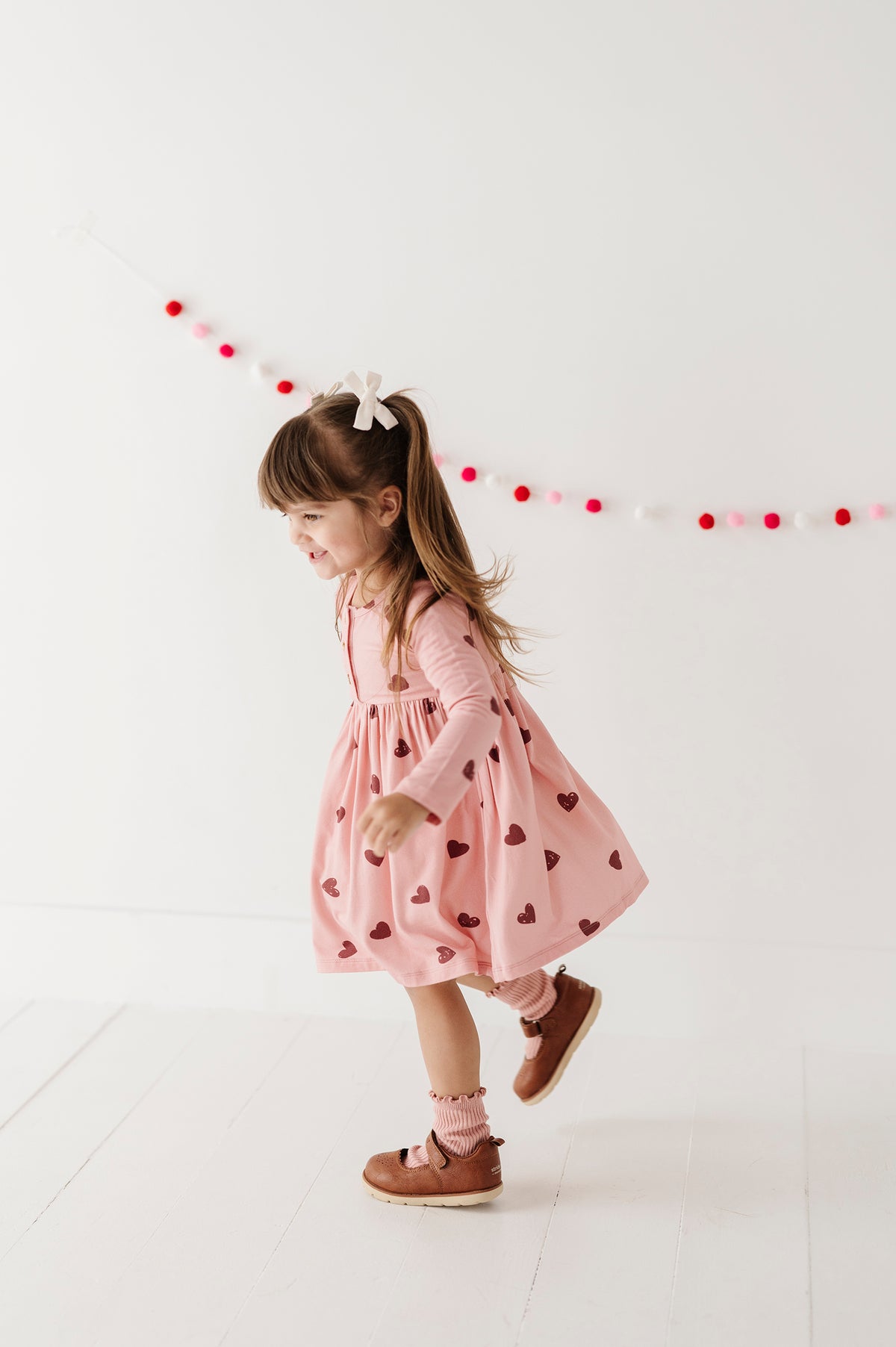 Long Sleeve Henley Dress