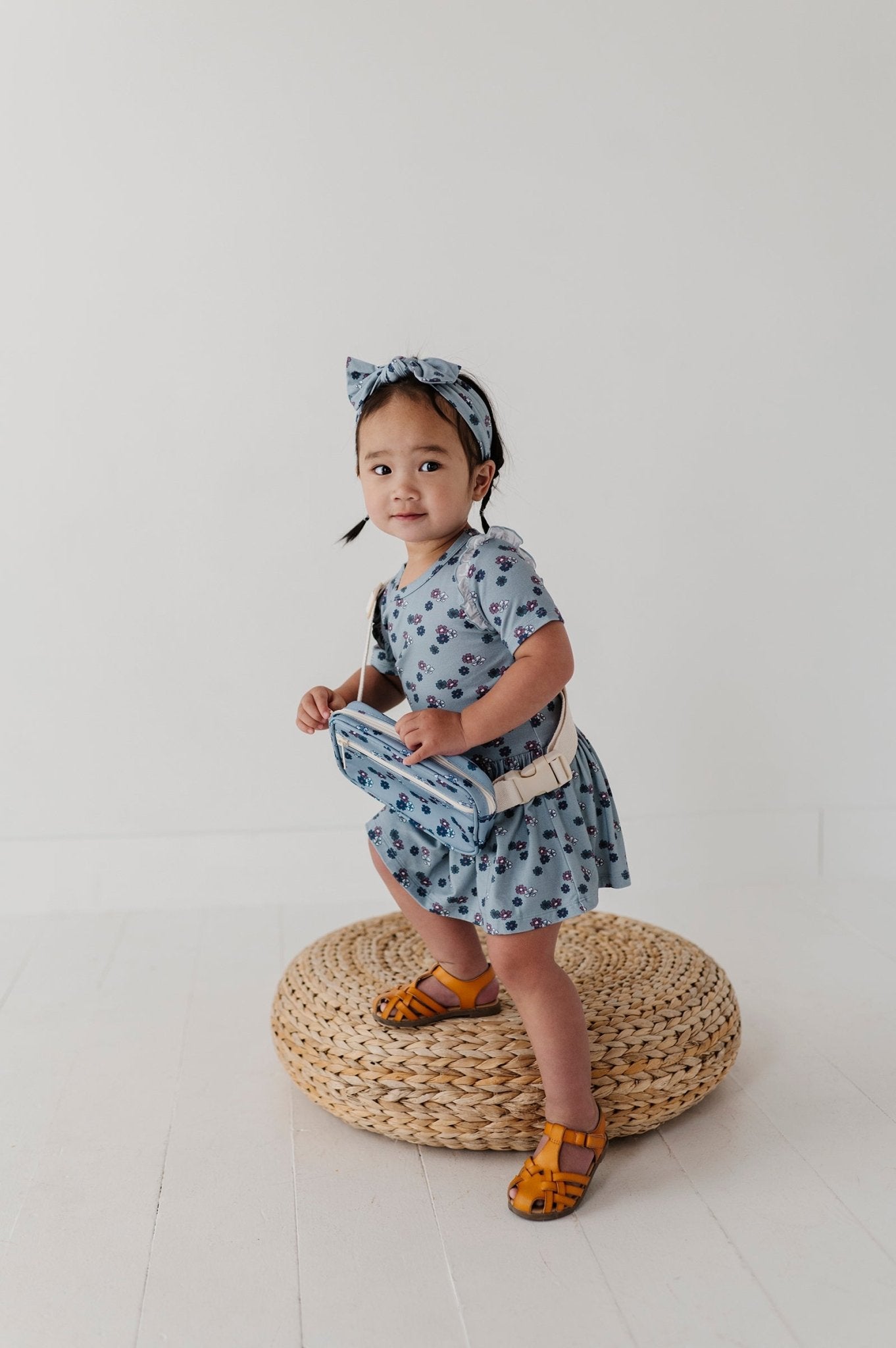 Girl's Short Sleeve Bodysuit Dress Set - babysprouts clothing company