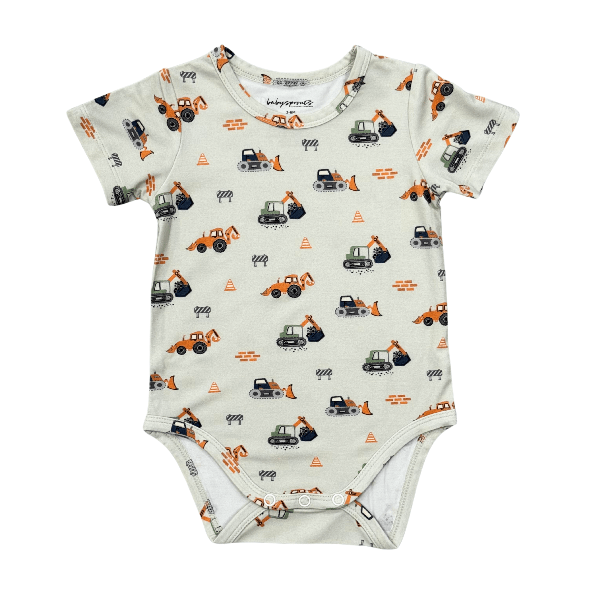 Baby Short Sleeve Bodysuit - babysprouts clothing company
