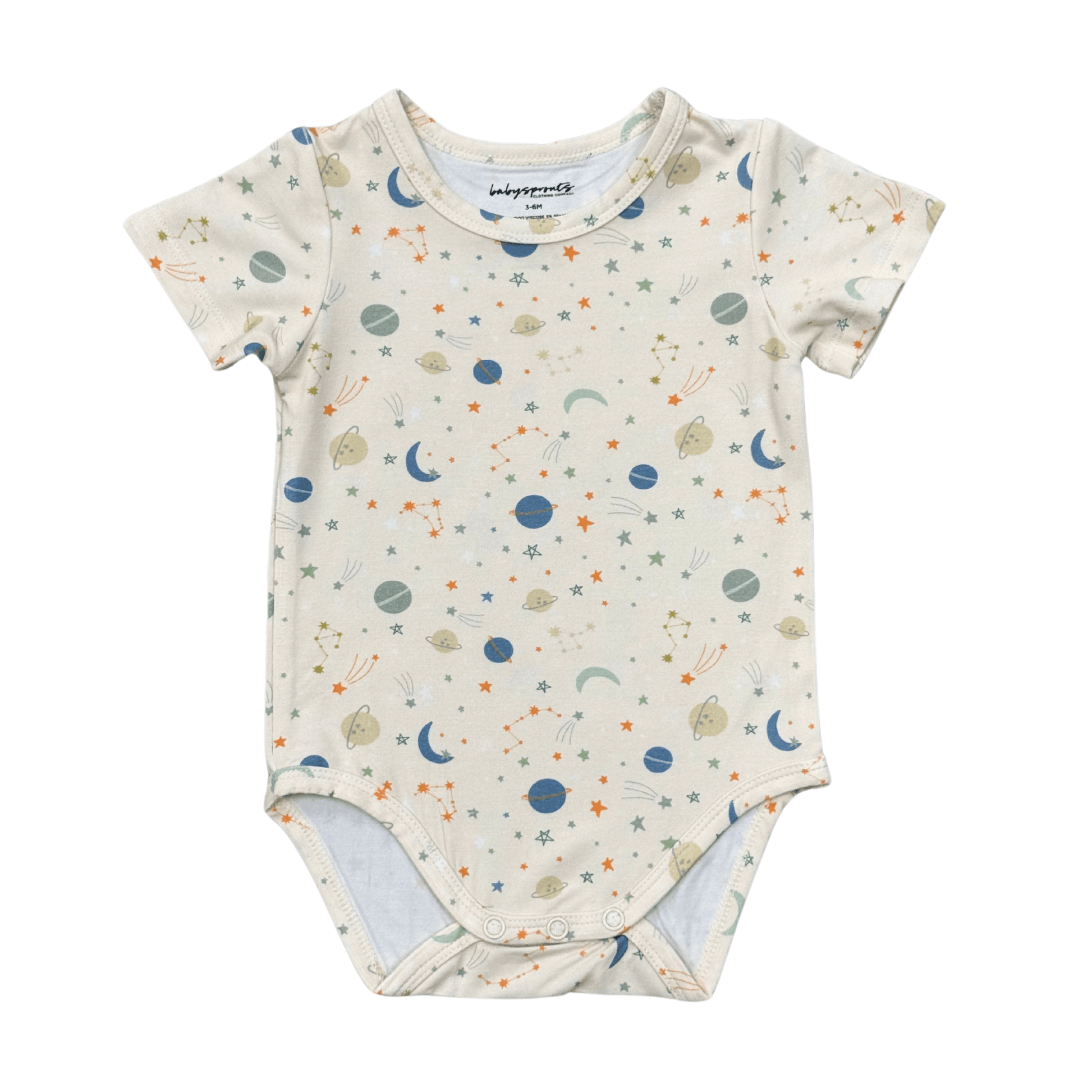Baby Short Sleeve Bodysuit - babysprouts clothing company